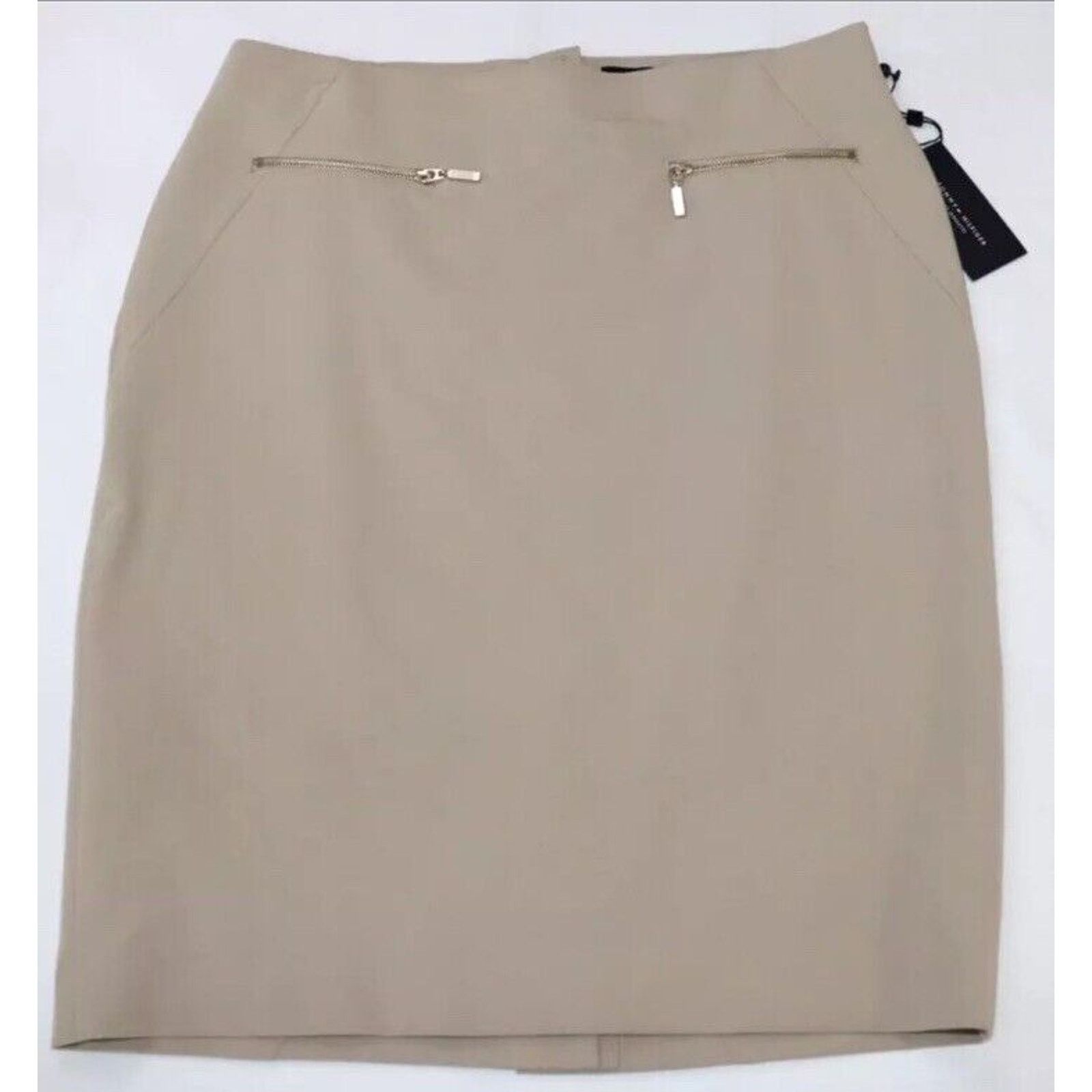 Tommy Hilfiger Tommy Hilfiger Pencil Skirt Khaki Knee Length Size 8 NWT Size 30" / US 8 / IT 44 - 3 Thumbnail