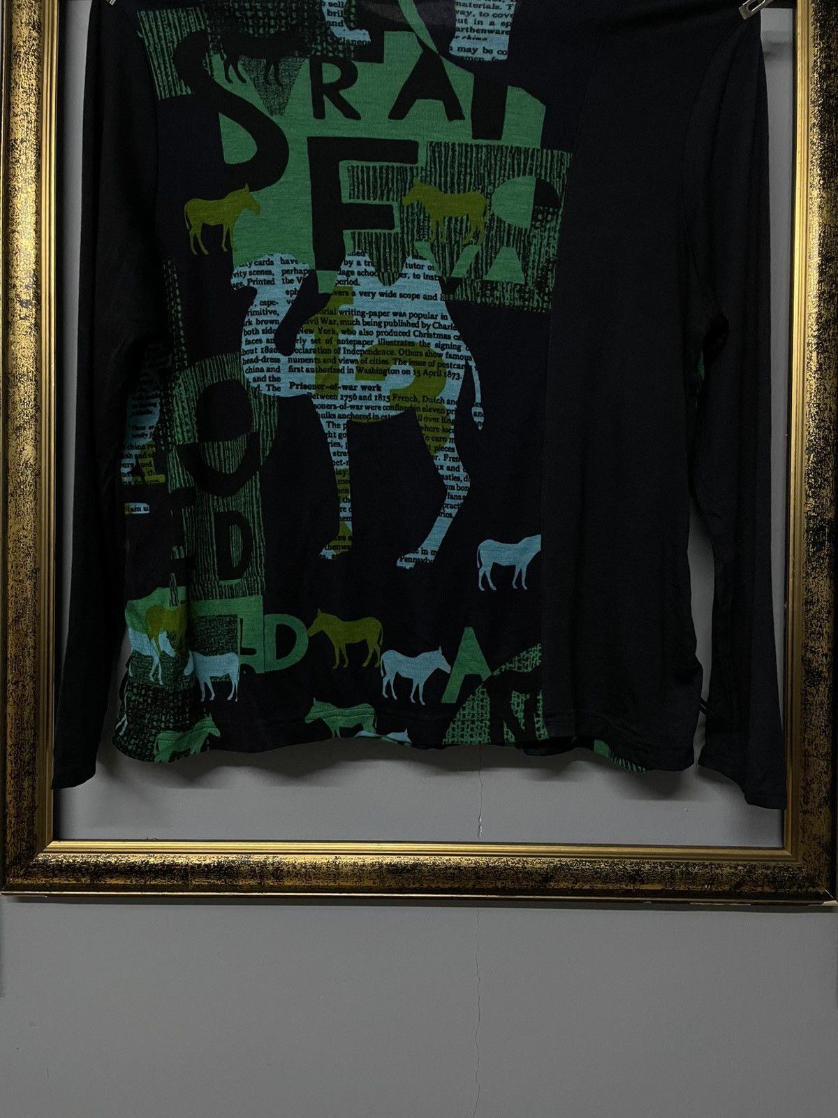 Beauty Beast Vintage Japan Designer Trois Onze Cinq Poem Art Longsleeve Size US M / EU 48-50 / 2 - 9 Thumbnail