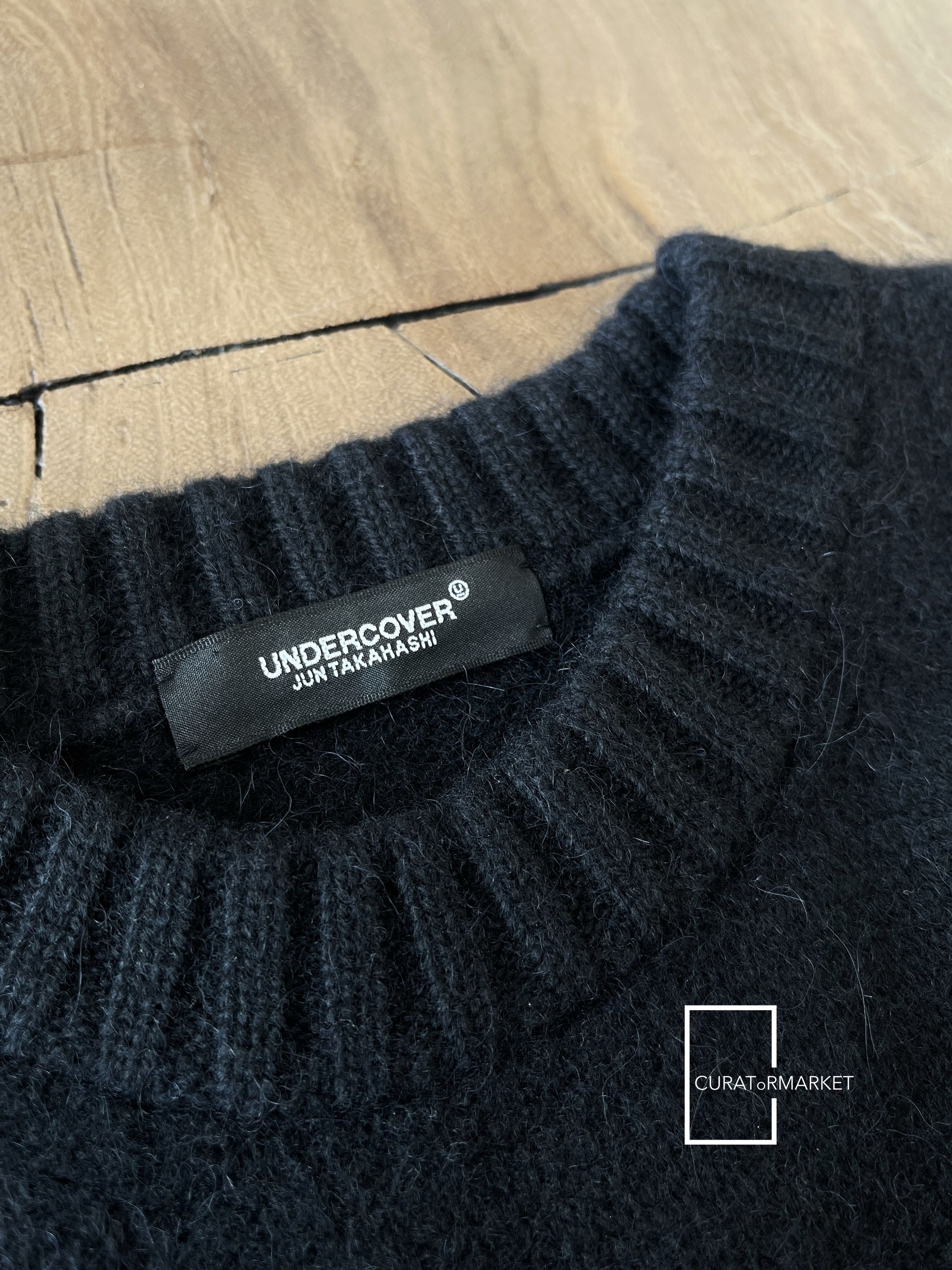 Undercover Sz 4 Alpaca Wool Knit Blend Hitchcock FW22 Psychophilia Size US XL / EU 56 / 4 - 11 Thumbnail