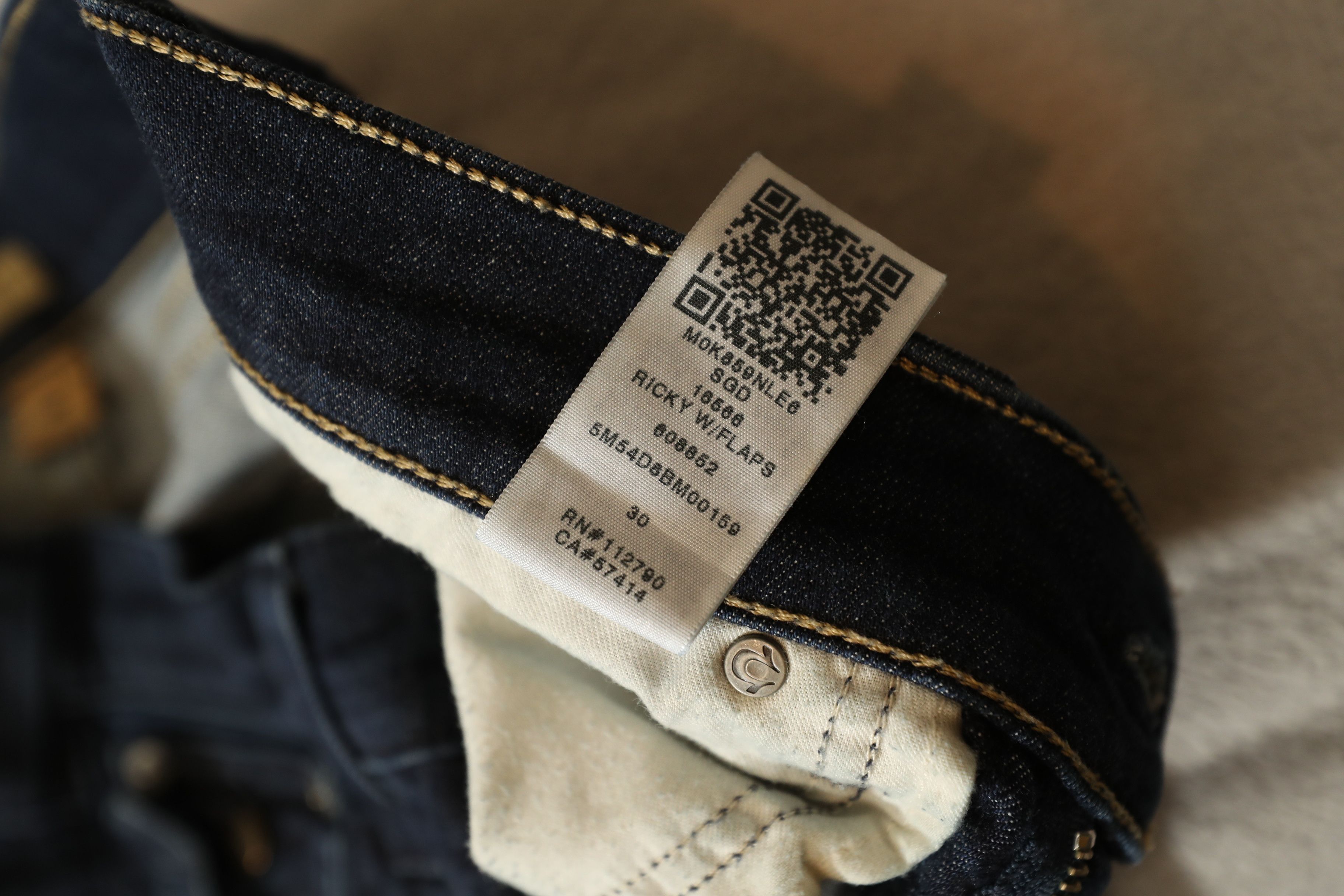 True Religion True Religion Ricky Relaxed Straight Jeans (30) Size US 30 / EU 46 - 15 Thumbnail