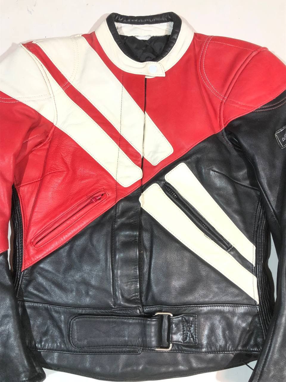 Vintage Vintage Rare Avangarde Racing Moto Leather Jacket Size US S / EU 44-46 / 1 - 4 Thumbnail