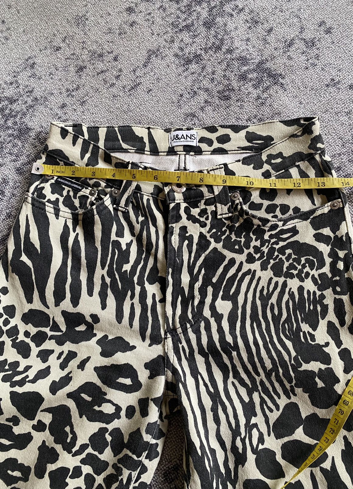 Dolce & Gabbana Dolce & Gabbana J&ans zebra pattern pants Size US 27 - 15 Thumbnail