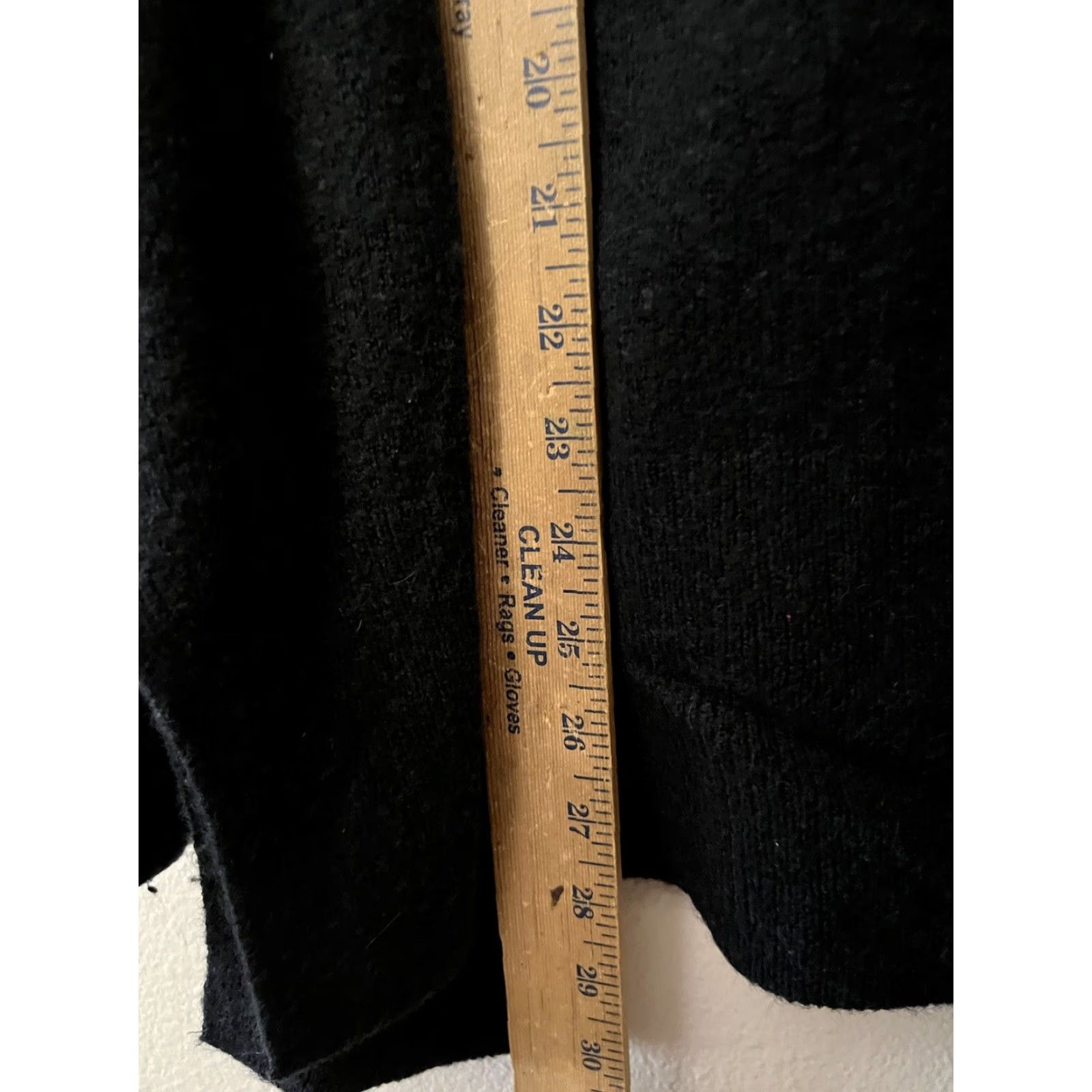Madewell Madewell Cardigan Women Solid Black Large Cozy Walker Evening Size L / US 10 / IT 46 - 5 Thumbnail