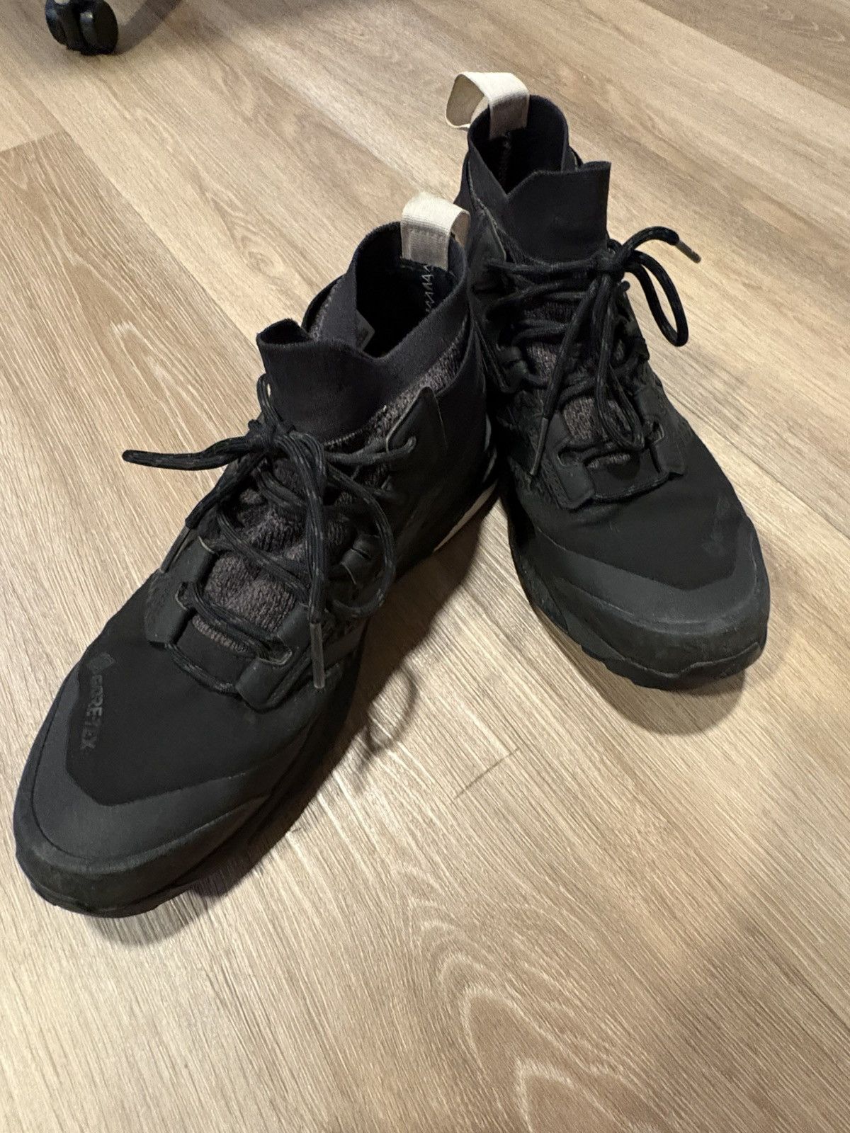 Adidas Terrex Free Hiker GORE-TEX HIKING SHOES Black size 8
