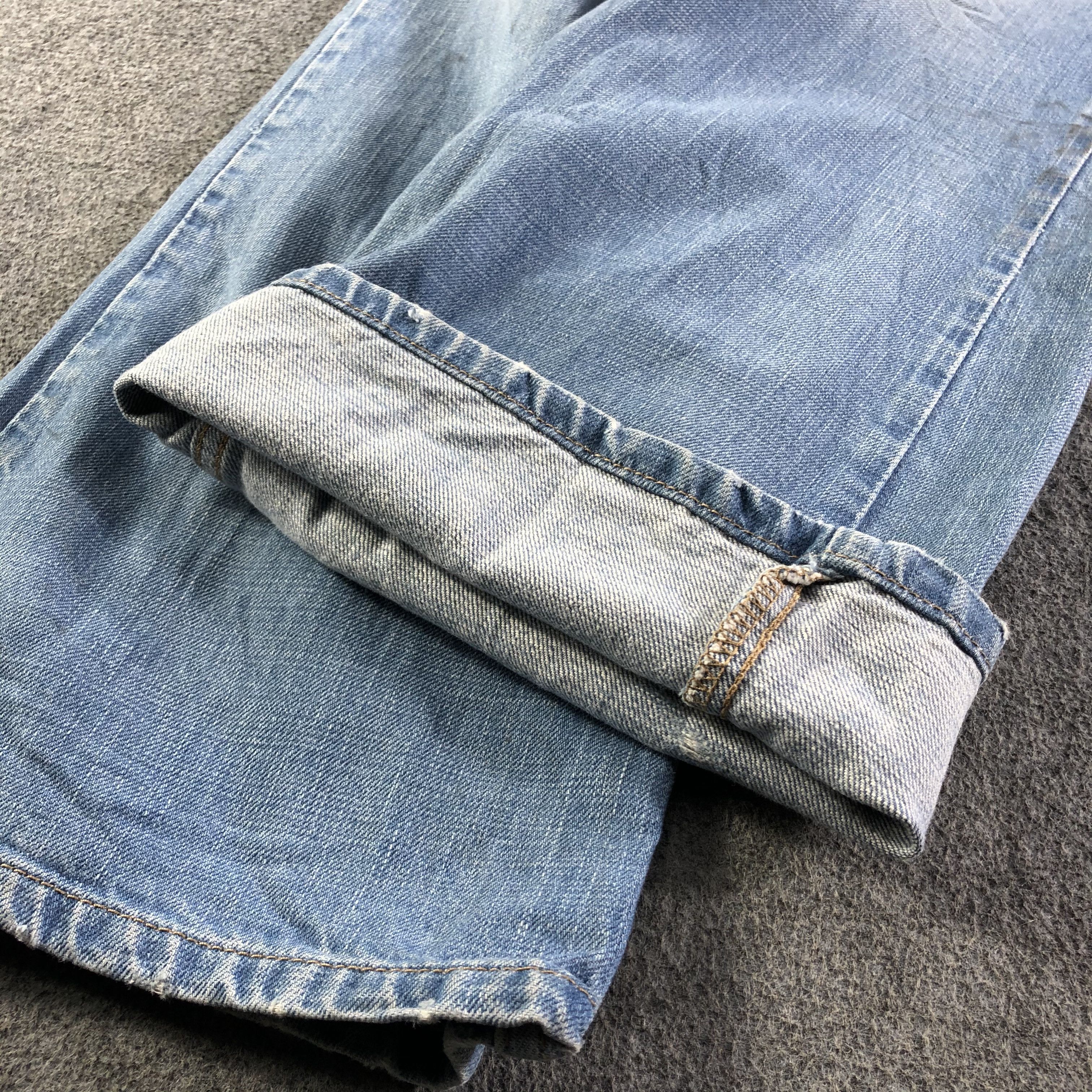 Levi's Vintage Blue Wash Levis 527 Flare Jeans-J4479 Size US 34 / EU 50 - 7 Thumbnail
