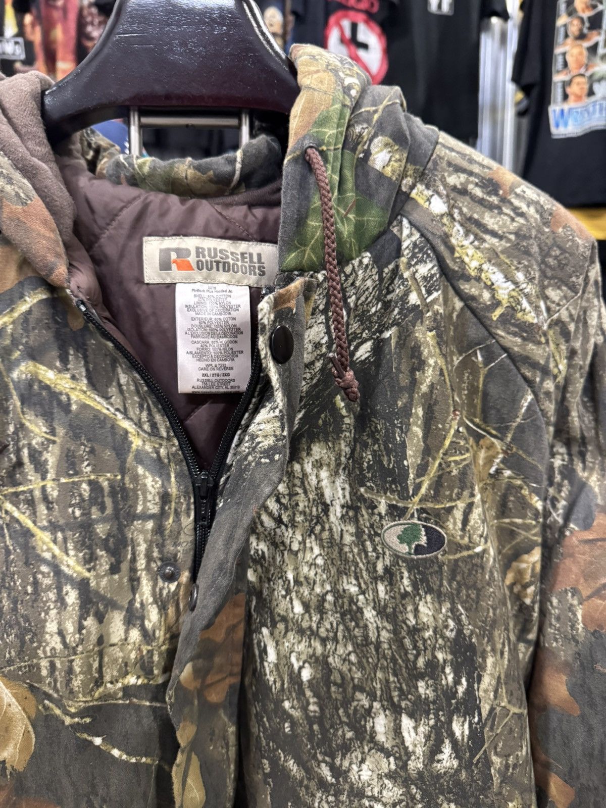 Mossy Oaks × Russell Athletic × Vintage Vintage Russell RealTree Camo Puffer Jacket XXL Size US XXL / EU 58 / 5 - 2 Thumbnail