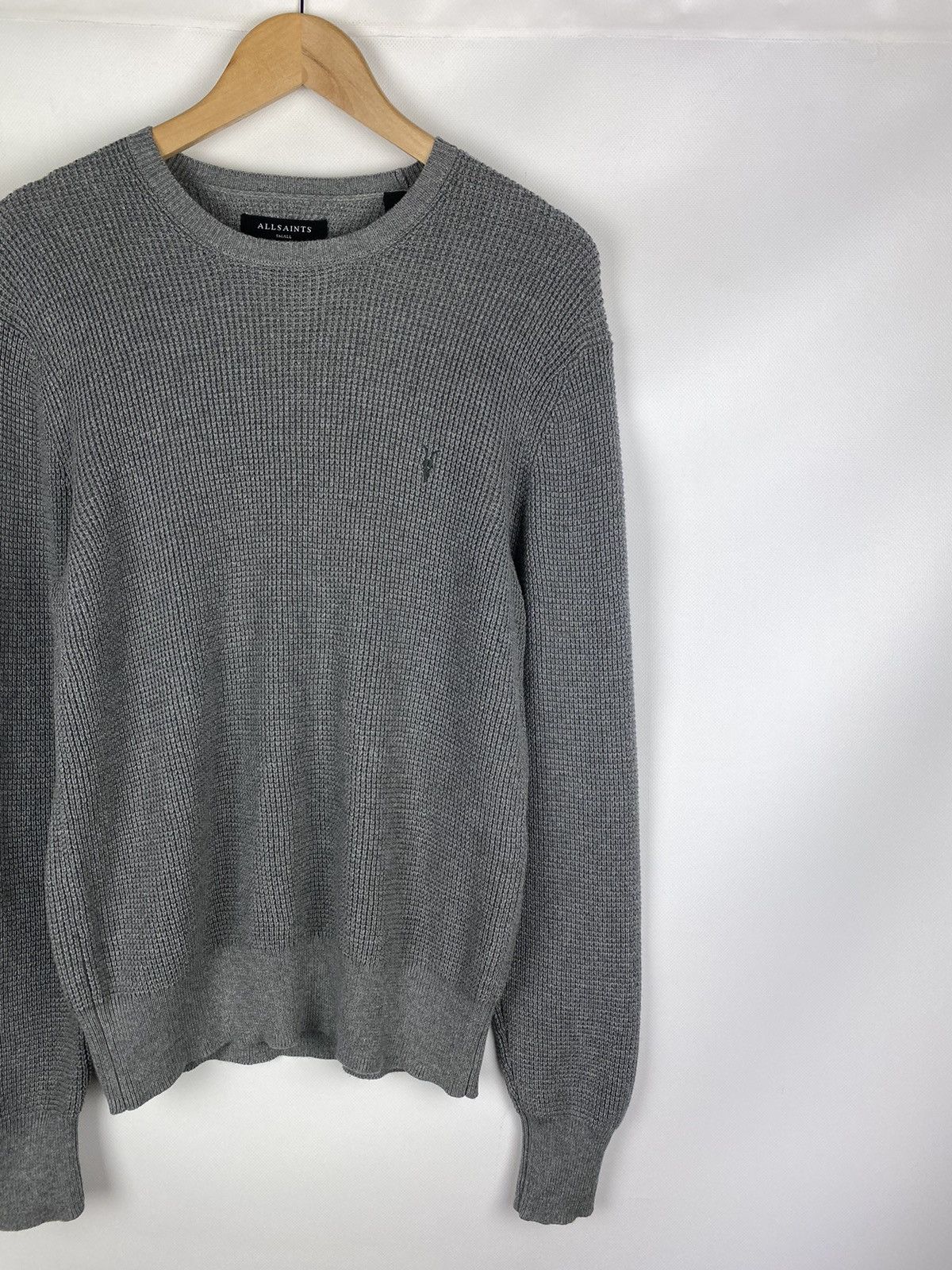 Allsaints × Japanese Brand Allsaints Rias Crew men’s knit sweater pullover size S Size US S / EU 44-46 / 1 - 3 Thumbnail