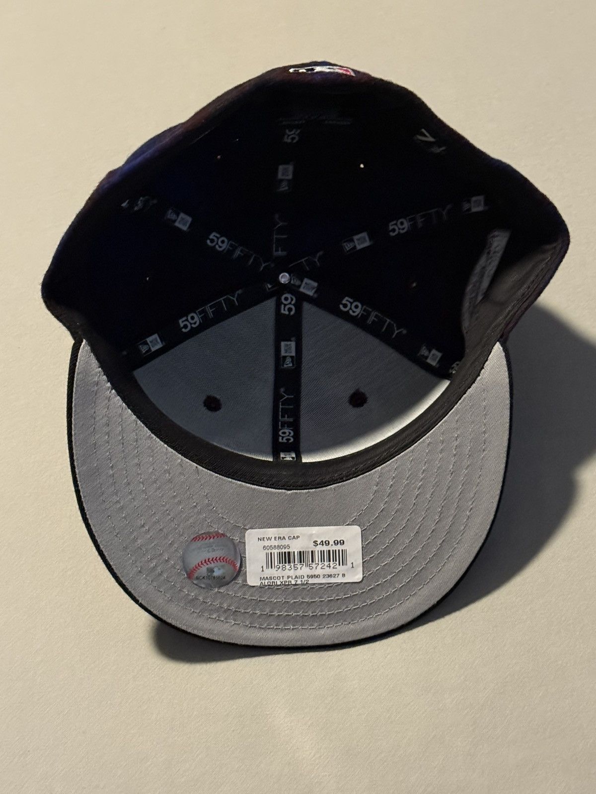 New Era Baltimore Orioles New Era 59Fifty Mascot Plaid Fitted Hat DS Size ONE SIZE - 6 Thumbnail