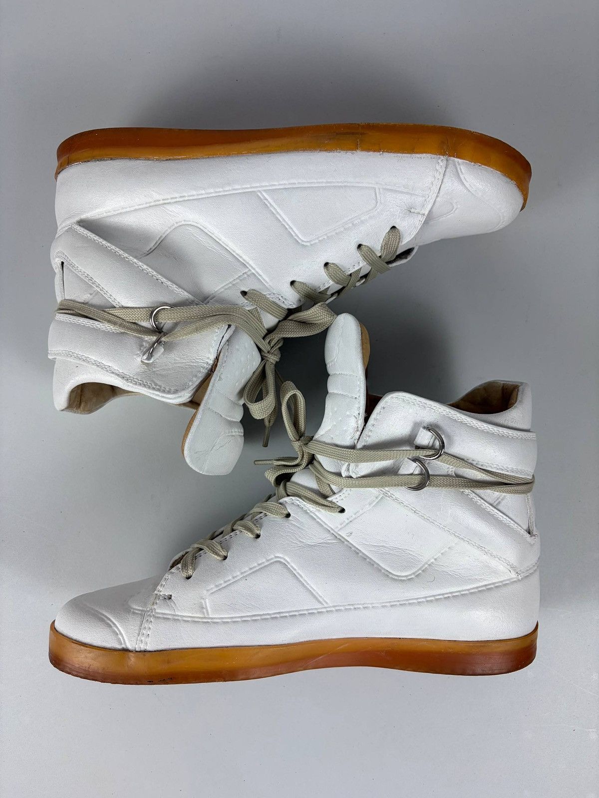 H&M × Maison Margiela 2012 Maison Margiela X H&M high tops Size US 7 / EU 40 - 5 Thumbnail