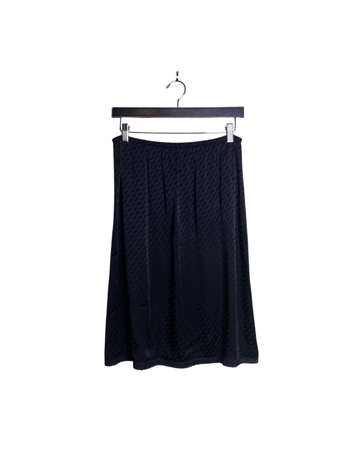 Maison Margiela Maison Margiela SS17 Lace Trim Slip Skirt Black Size 42 Size 28" / US 6 / IT 42 - 1 Thumbnail
