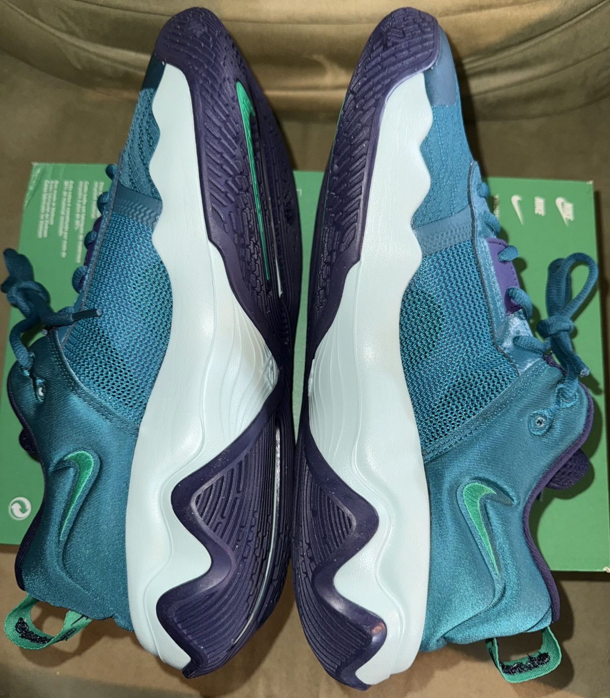 Nike Nike Giannis Immortality 3 “Geode Teal” lowtops NEW! Size US 11.5 / EU 44-45 - 8 Thumbnail