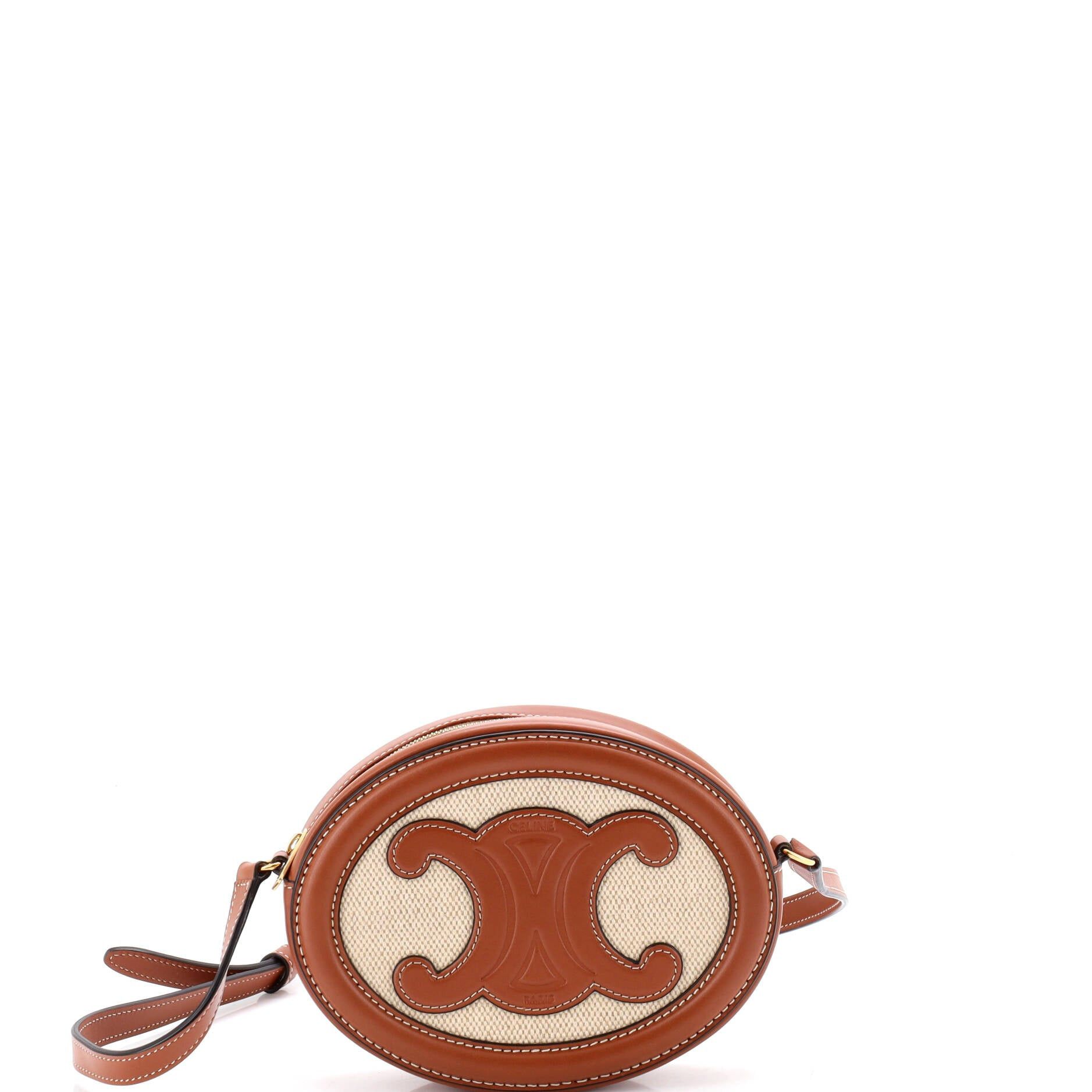 Celine Triomphe Oval Crossbody Bag Size ONE SIZE - 1 Thumbnail