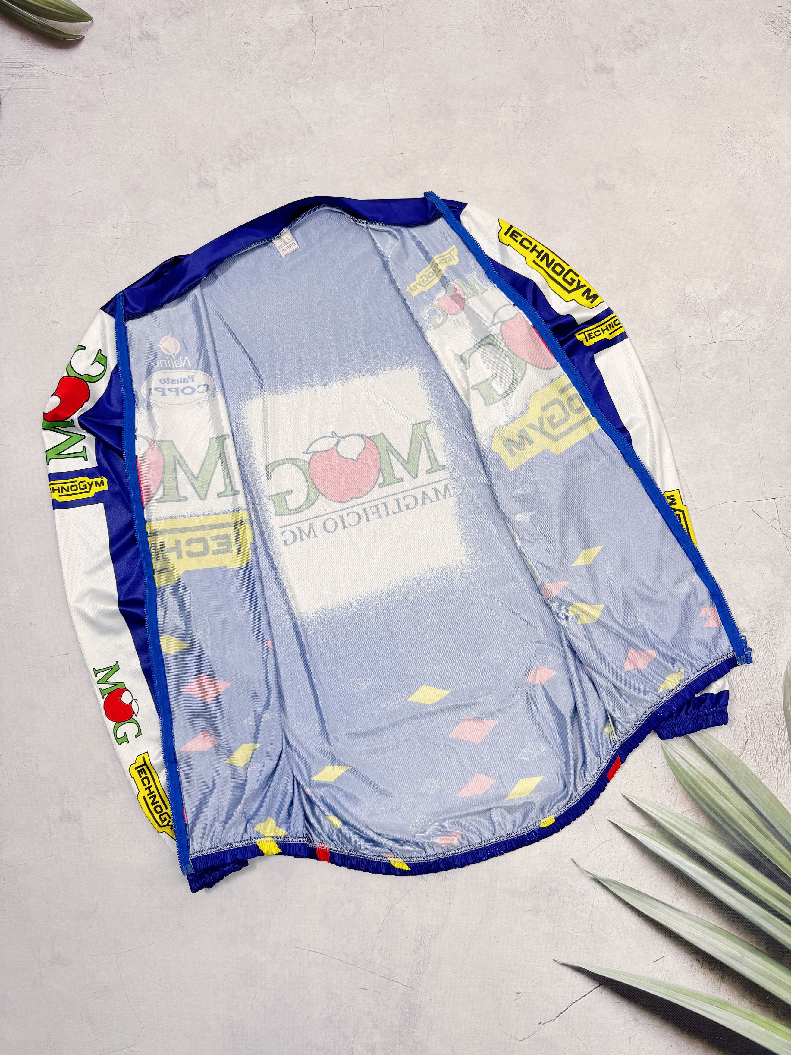 Vintage Vintage Nalini Cycling Jersey MOG TechnoGym Fausto Coppi Size US L / EU 52-54 / 3 - 8 Thumbnail