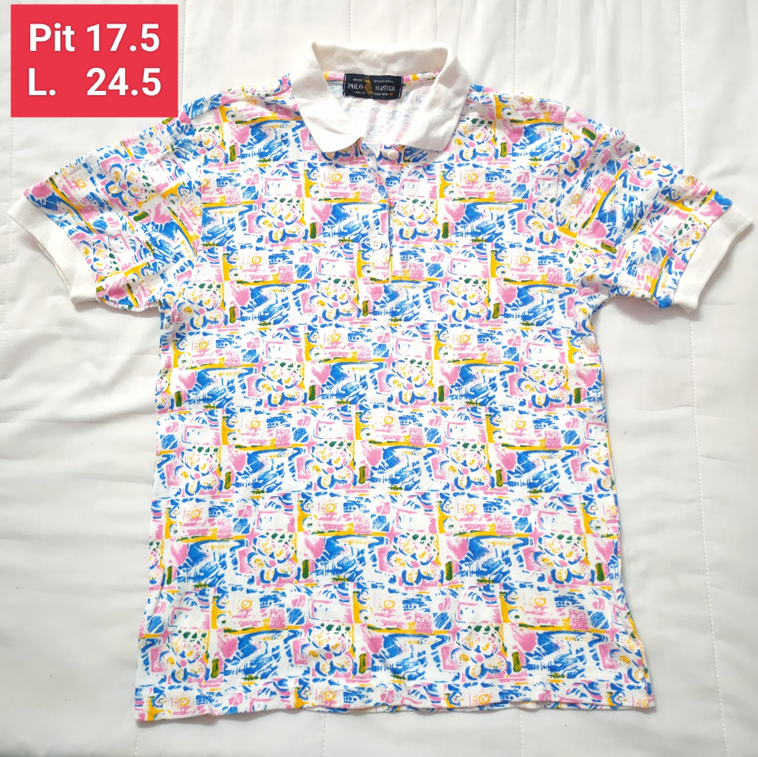Other VINTAGE POLO MASTER FULL PRINT Size US XXS / EU 40 - 1 Thumbnail