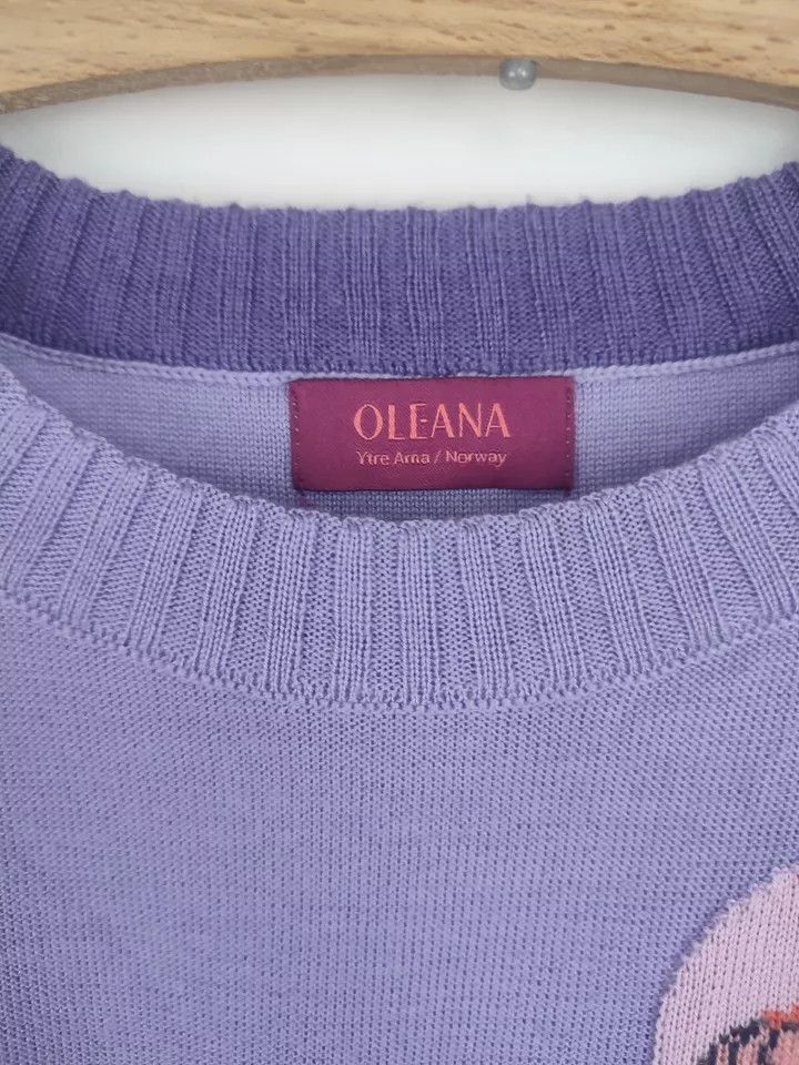 Vintage OLEANA Norway Silk & Merino Wool top t-shirt size M Size M / US 6-8 / IT 42-44 - 5 Thumbnail
