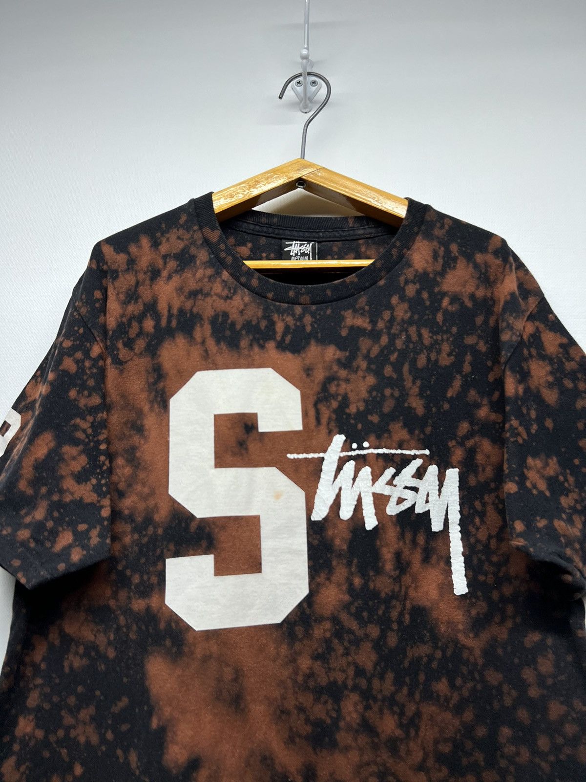 Stussy × Vintage Vintage Y2k Custom Stussy Big Logo T-Shirt 00’s Size US M / EU 48-50 / 2 - 4 Thumbnail