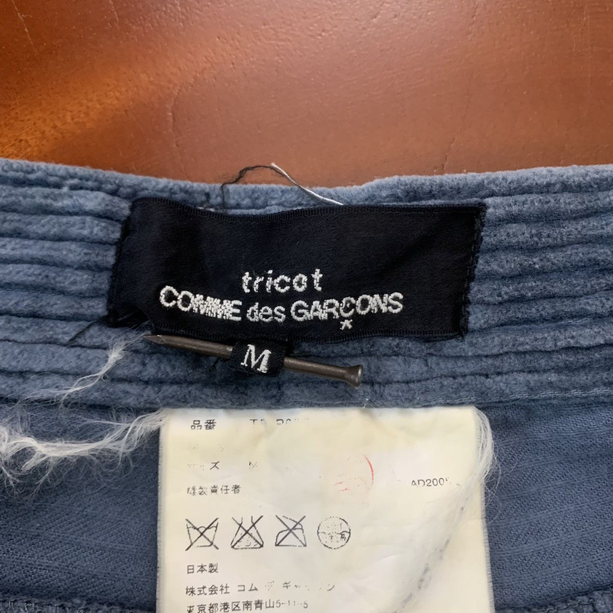 Comme des Garcons Comme Des Garcons Tricot TP-P009 Blue Corduroy Pants Size US 32 / EU 48 - 3 Thumbnail