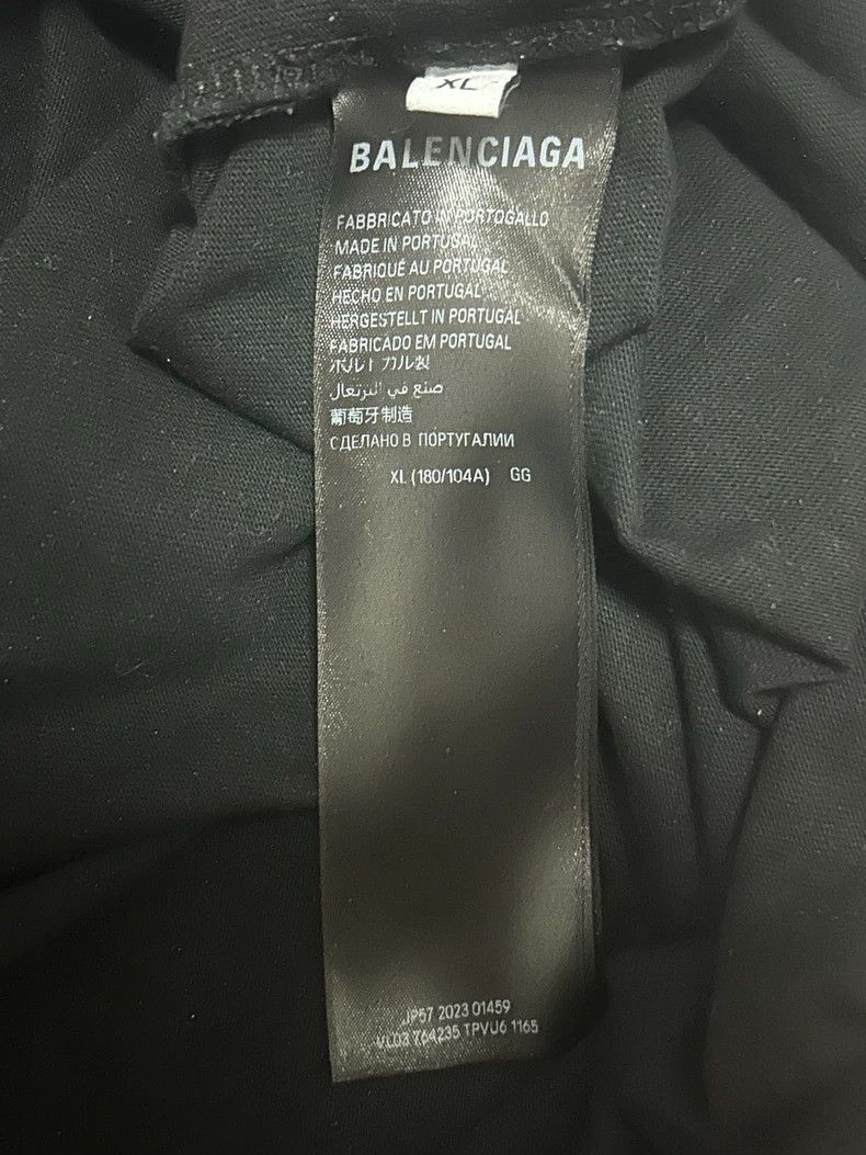 Balenciaga Balenciaga Sports blue logo short sleeve 2504-Nextarrow Size US XL / EU 56 / 4 - 4 Thumbnail