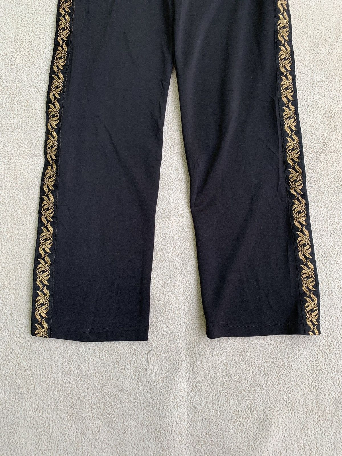 If Six Was Nine × Japanese Brand × Le Grande Bleu (L.G.B.) Drestrip Far Las Black Trackpants Size US 30 / EU 46 - 6 Thumbnail