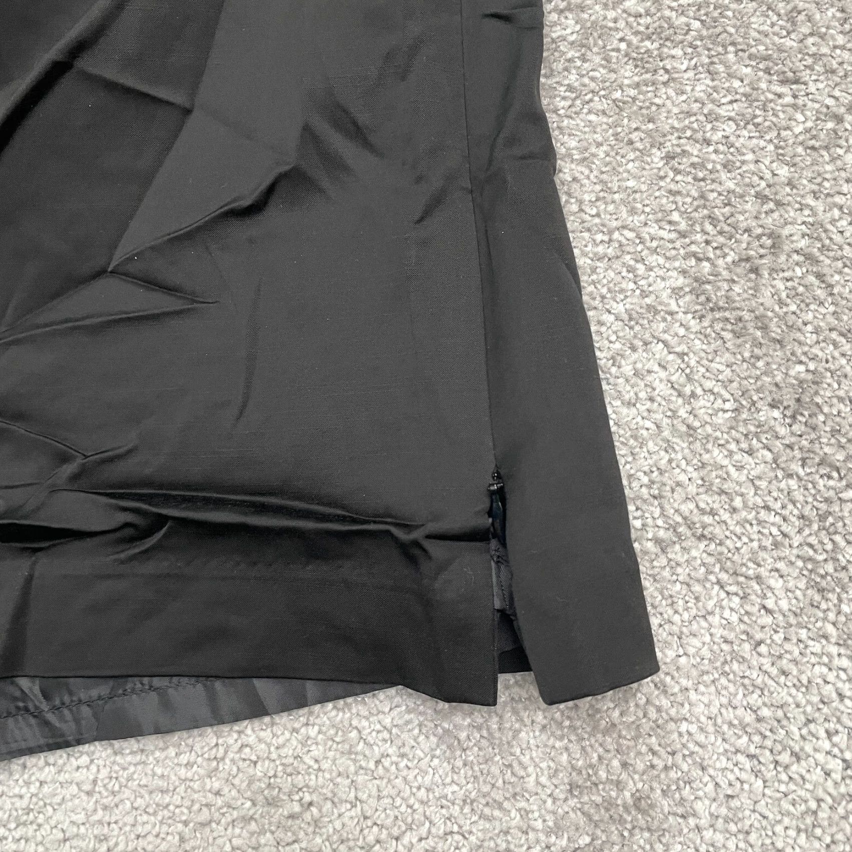 Talbots Talbots Tank Top Womens 16W Black Sleeveless Zip Work Basic Casual Solid Cotton Blend Shirt Mens Womens Girls Boys Size XXL / US 16-18 / IT 52-54 - 6 Thumbnail