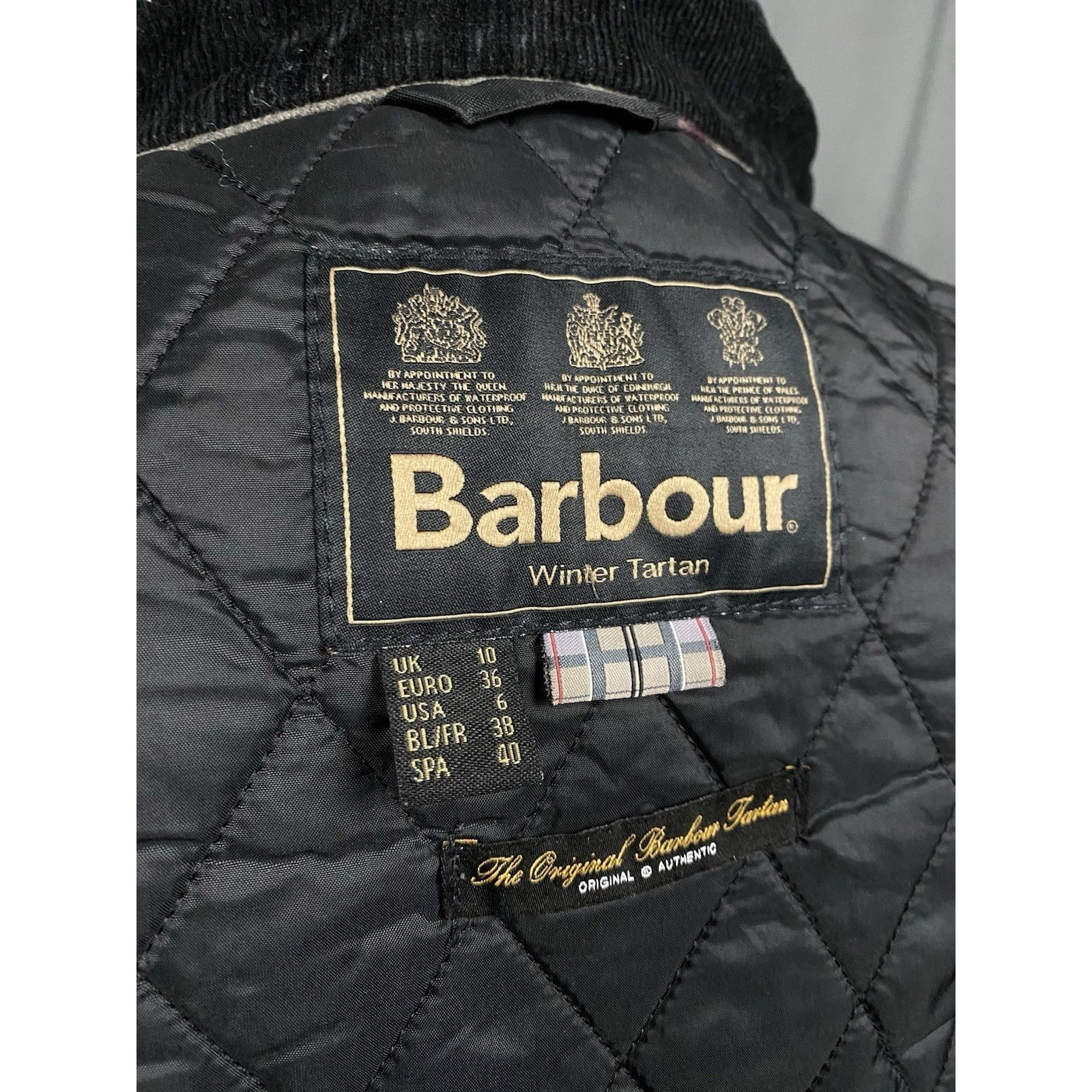 Barbour Barbour Ellen Women's Black Hooded Waxed Parka Jacket Size U Size L / US 10 / IT 46 - 11 Thumbnail