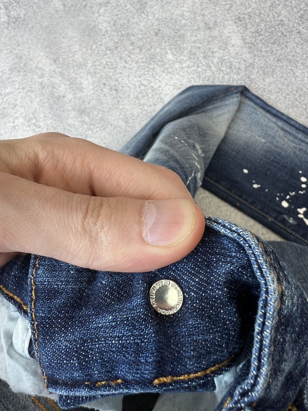 Dsquared2 × Vintage Vintage Dsquared2 Luxury skinny Jeans 44 size ( IT) Size US 32 / EU 48 - 20 Thumbnail