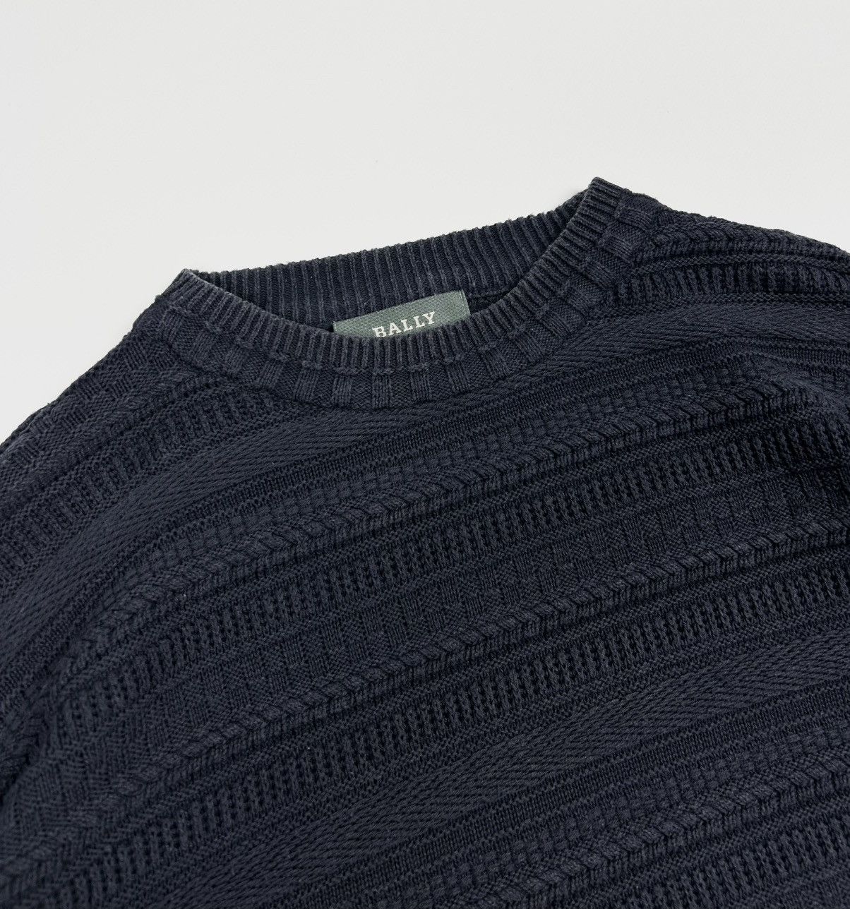 Bally × Vintage Vintage Bally Luxury Knit Sweater Archive Size US XL / EU 56 / 4 - 6 Thumbnail