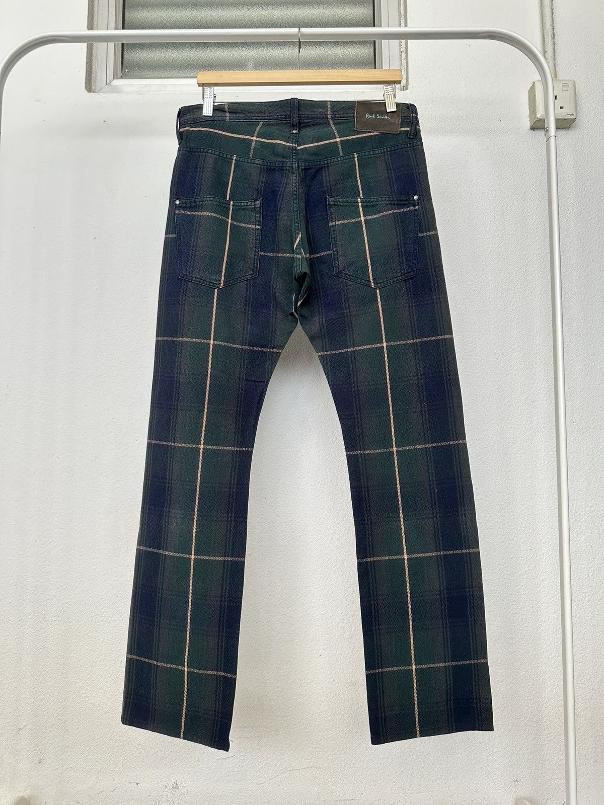 00’s Paul Smith Green Label Japan made plaid jeans