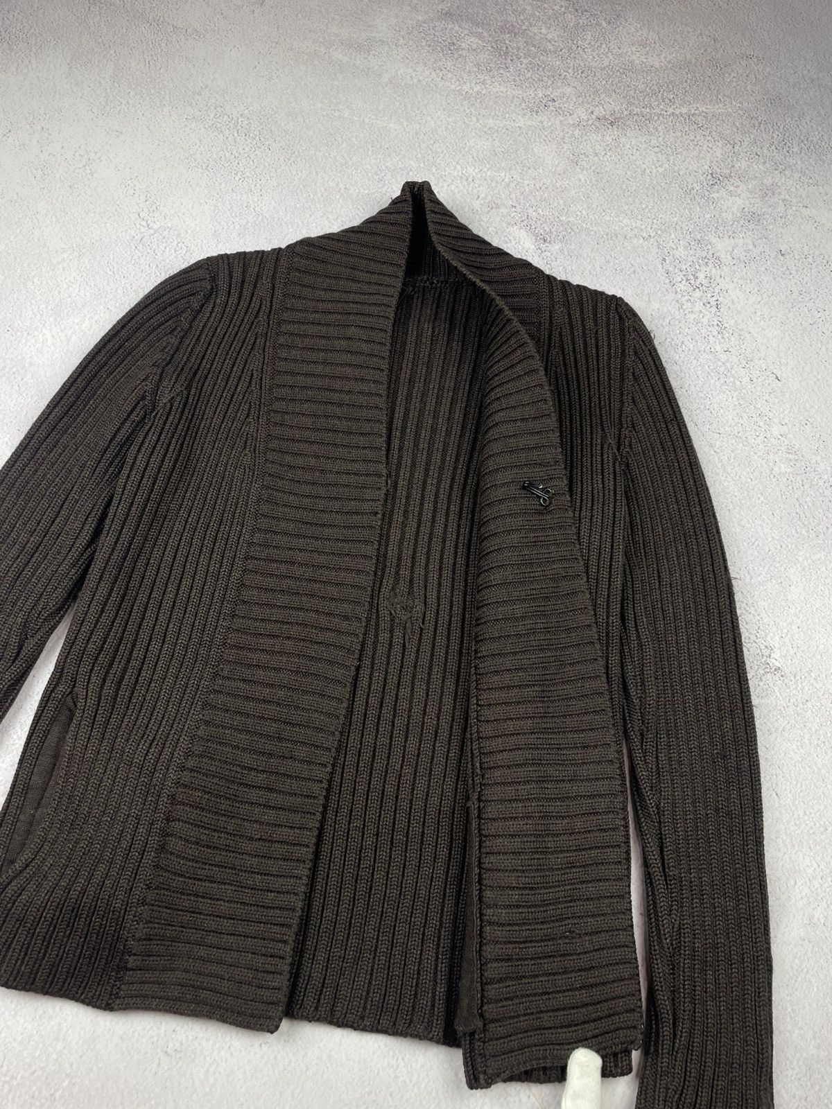 FUZZI × Jean Paul Gaultier × Vintage Vintage Jean Paul Gaultier Fuzzi Knitted Cardigan-Sweater Size M / US 6-8 / IT 42-44 - 17 Thumbnail
