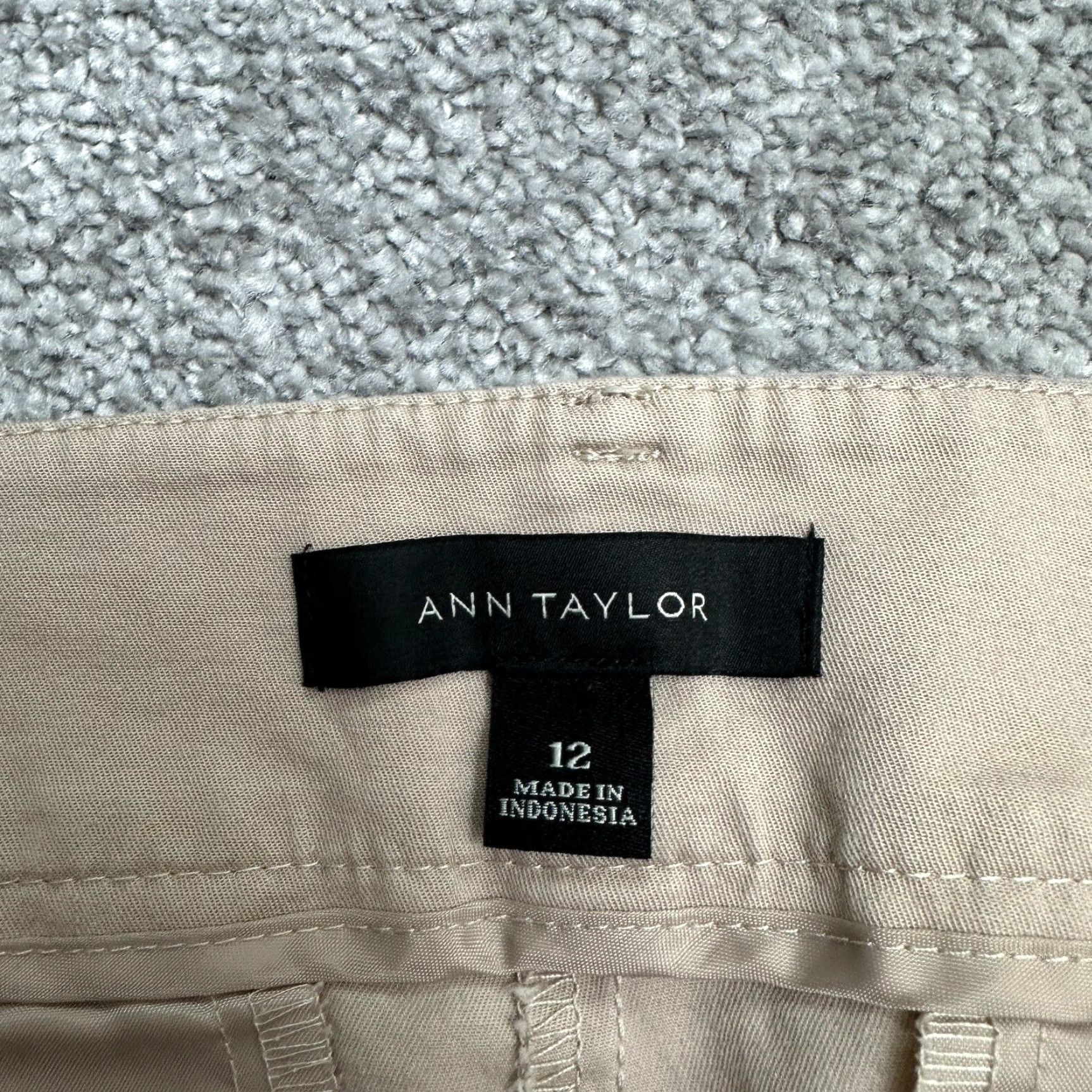 Ann Taylor Ann Taylor Devin Bermuda Shorts Womens 12 Khaki Brown Cotton 36x10.5 Size 34" / US 12 / IT 48 - 6 Thumbnail
