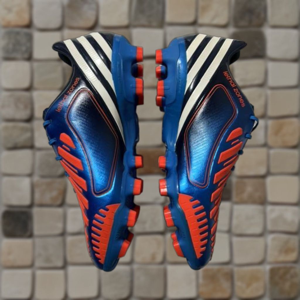 Adidas Adidas Men 8.0US Soccer Spikes Discontinued Lethal Zone Top Model | Soccer Spikes | Men | 8.0US Size US M / EU 48-50 / 2 - 1 Thumbnail