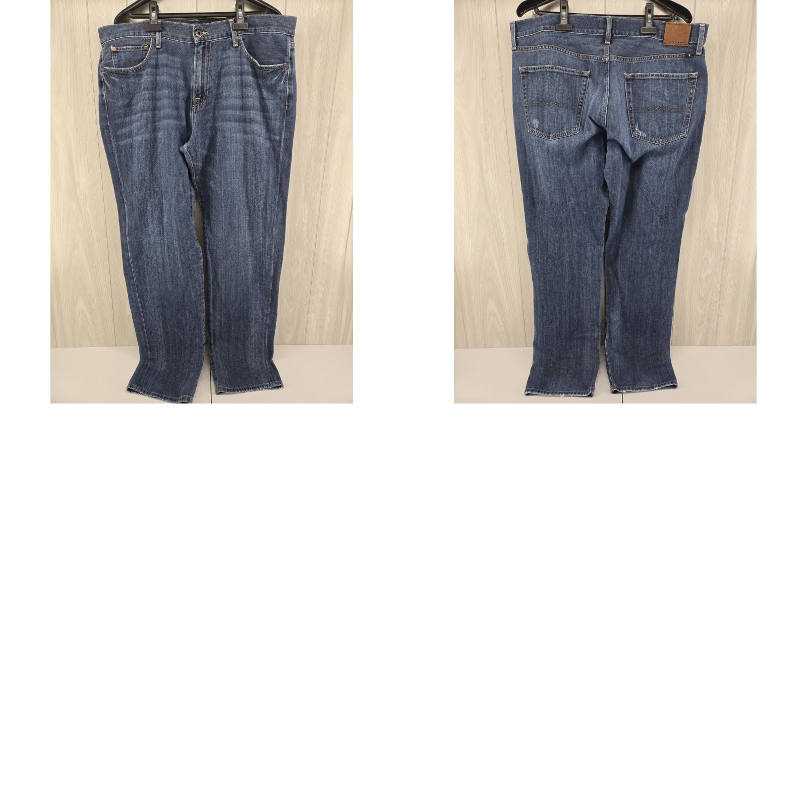 Lucky Brand Lucky Brand 221 Original Straight Medium Wash Blue Denim Jeans Men’s 38 X 34 Size US 38 / EU 54 - 9 Thumbnail