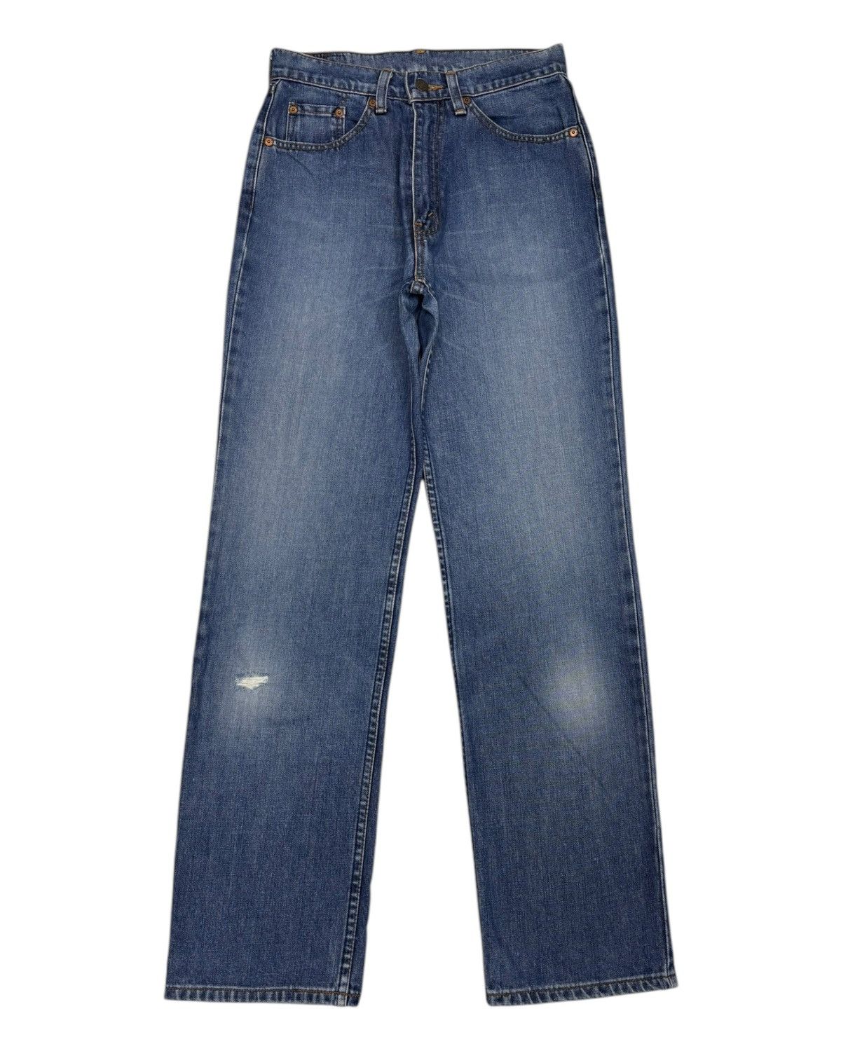 Levi's × Levi's Vintage Clothing Vintage Levis W519 Made In Japan Washed Denim Jeans Size 28" / US 6 / IT 42 - 7 Thumbnail