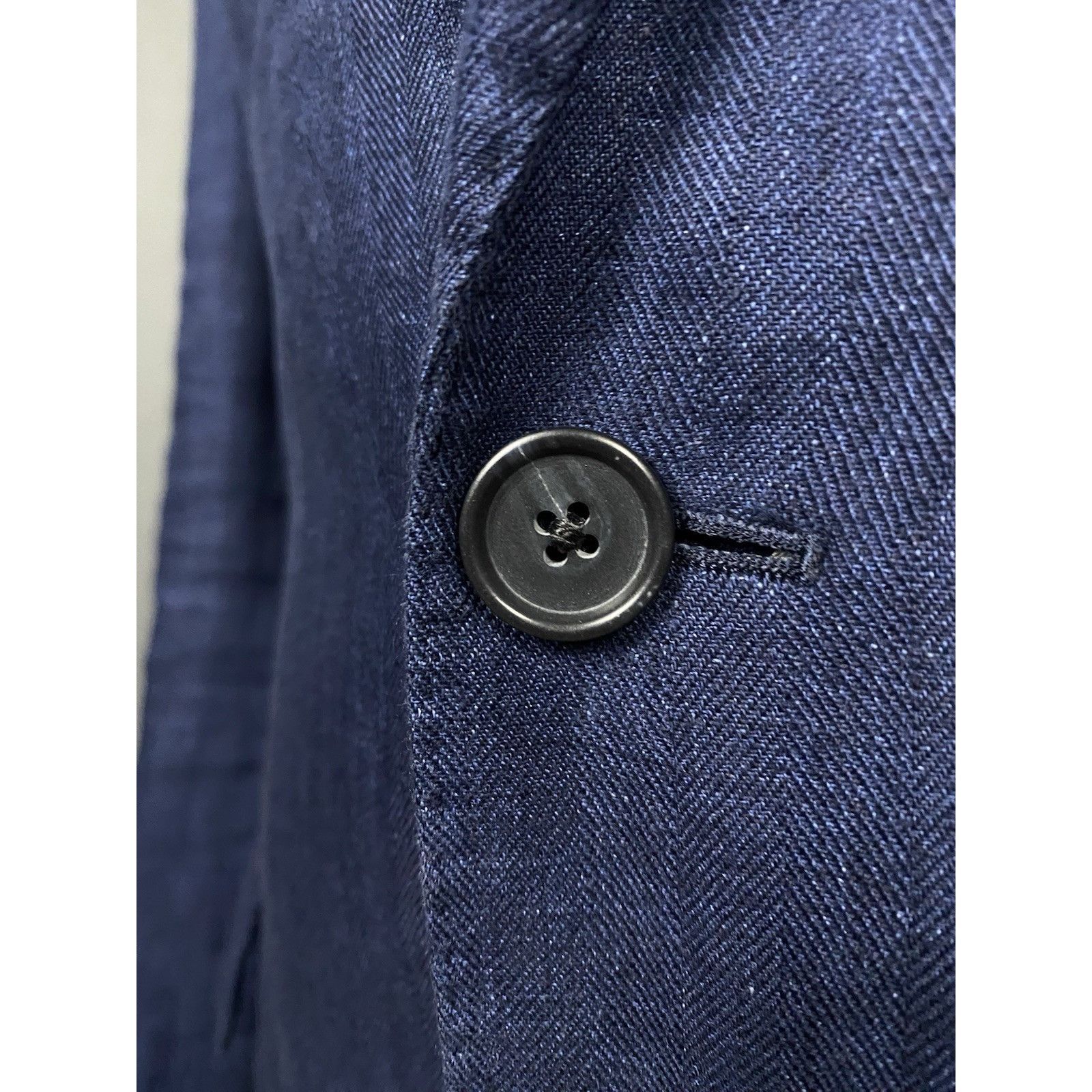Brooks Brothers Brooks Brothers Men's Blue Linen Blazer Sportcoat Jacket Siz Size 40R - 8 Thumbnail