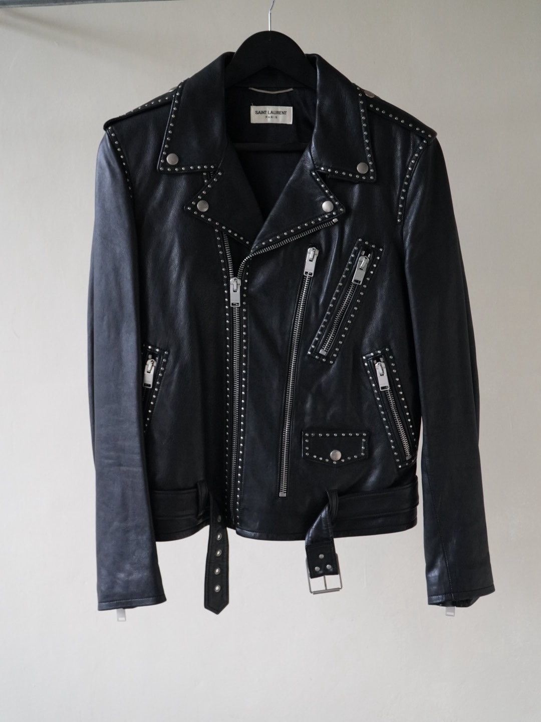 Hedi Slimane × Saint Laurent Paris Saint Laurent SS14 L17 Riveted