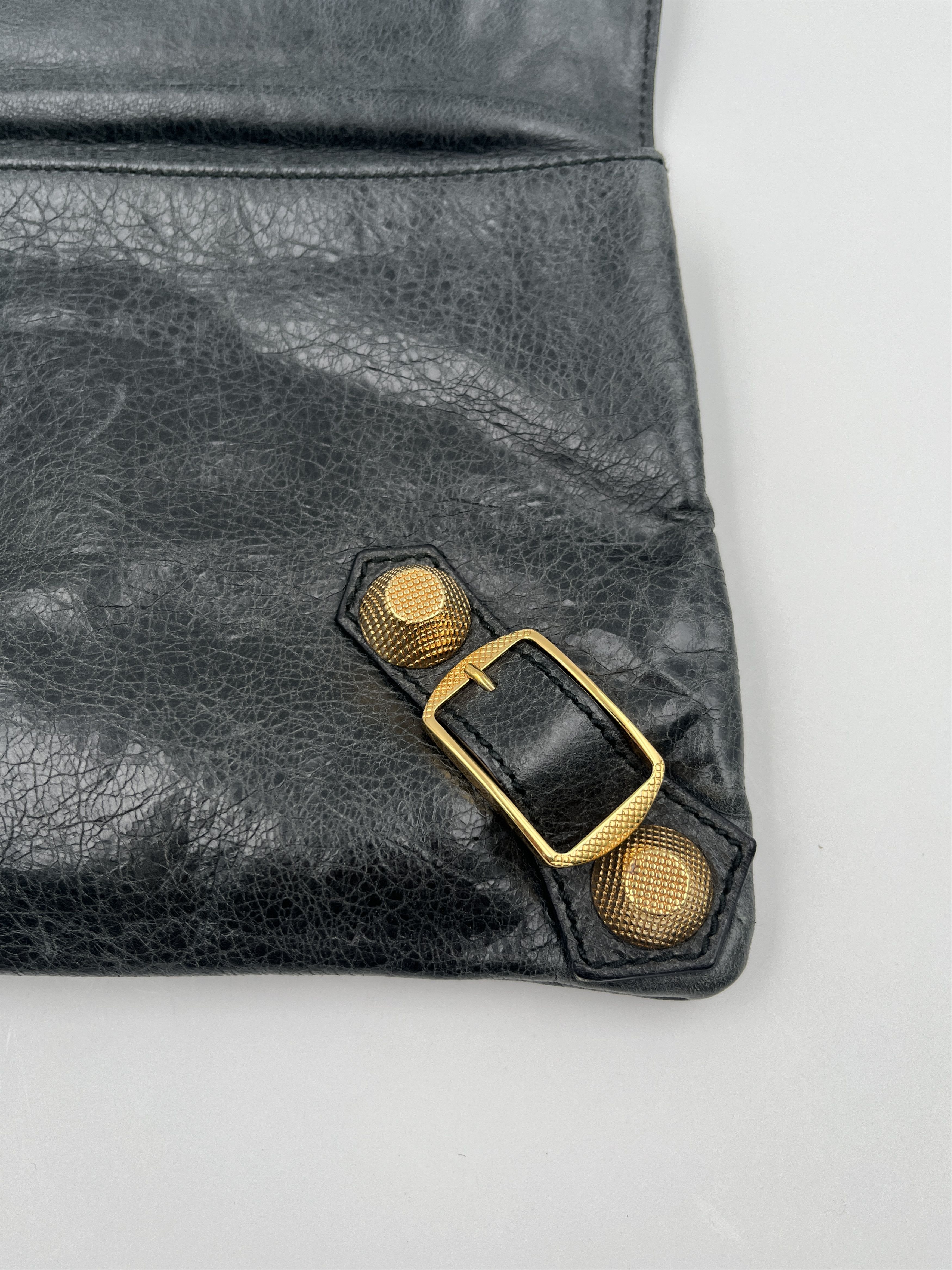 Balenciaga Balenciaga Black Motocross Giant 21 Clutch Size ONE SIZE - 4 Thumbnail