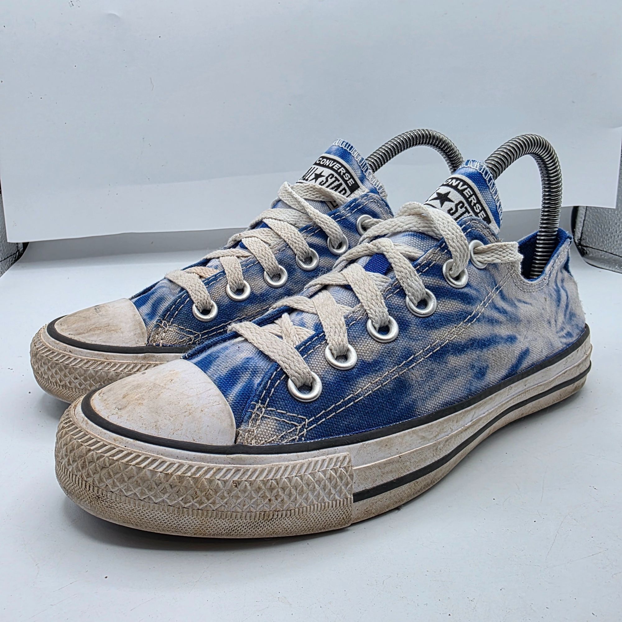 Converse Converse All Star Tie-Dye Sneakers Womens Size 6.5 Blue Canv Size US 6.5 / IT 36.5 - 4 Thumbnail
