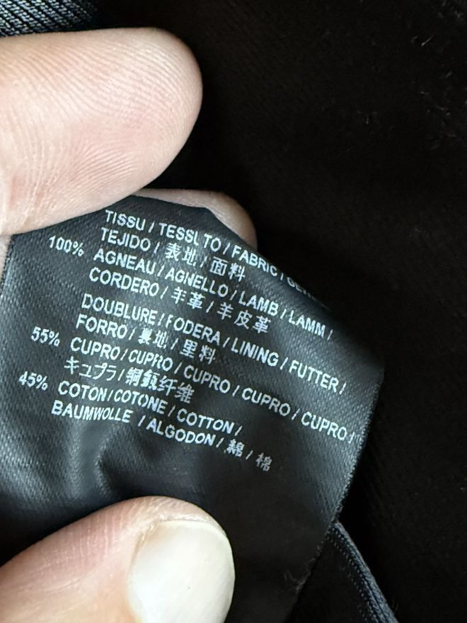 Saint Laurent Paris L01 Lambskin Leather Biker Jacket Size US M / EU 48-50 / 2 - 14 Thumbnail