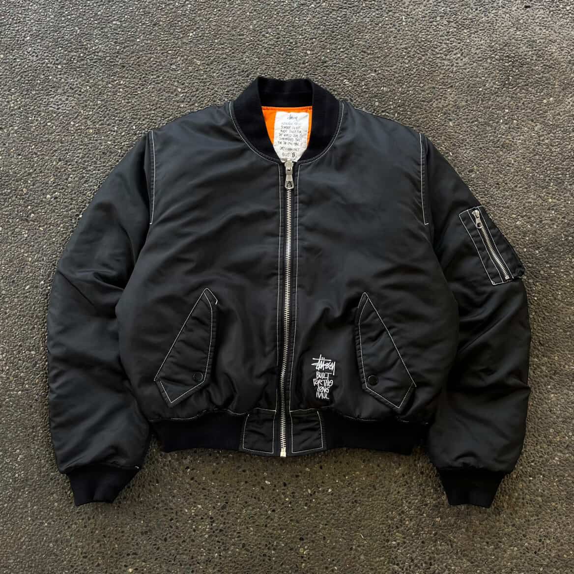 Stussy Stussy Built Reversible Bomber Jacket Size US S / EU 44-46 / 1 - 1 Thumbnail