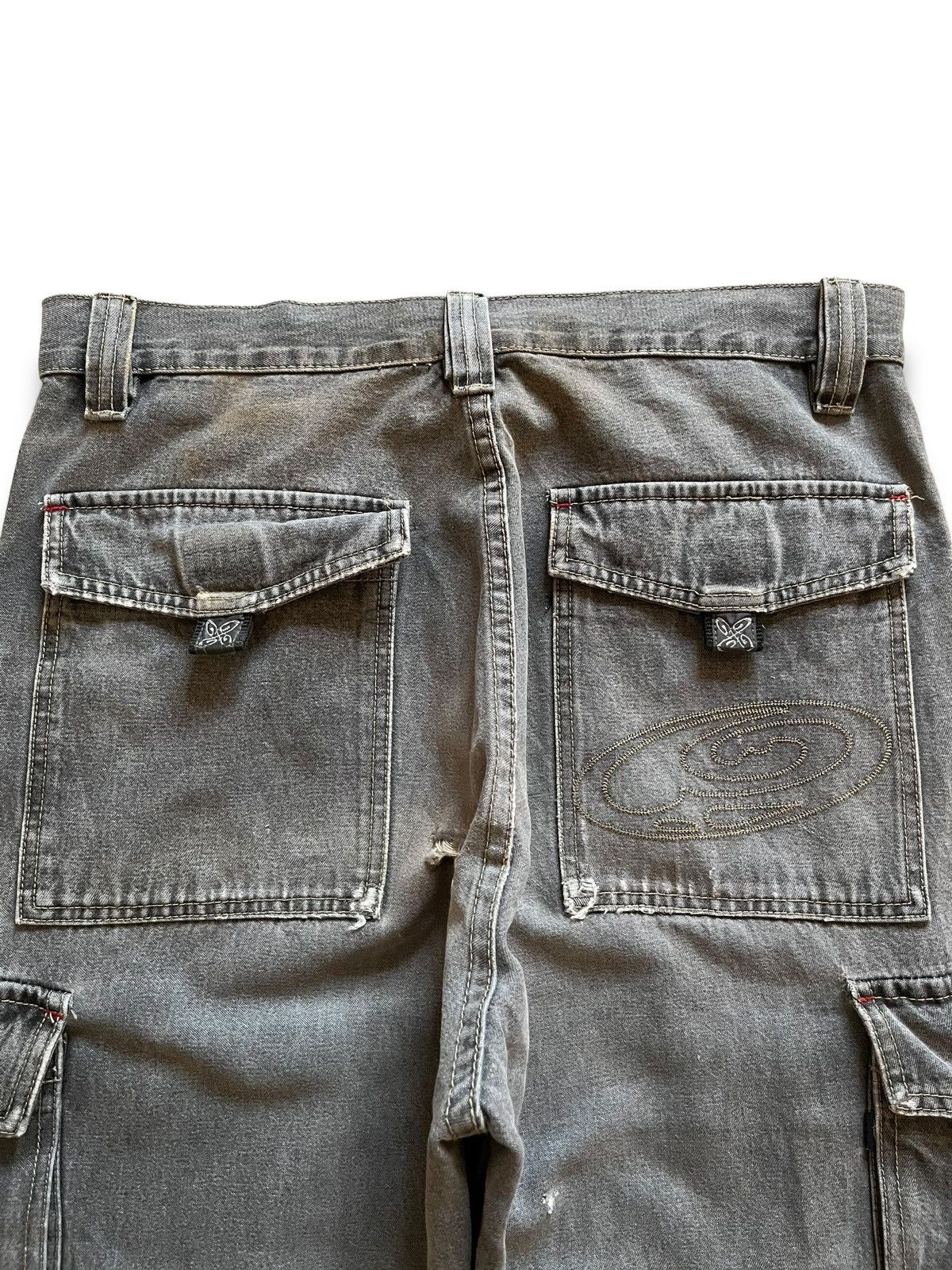 Japanese Brand Vintage Piko Hawaiian Distressed Cargo Baggy Jeans Size US 32 / EU 48 - 9 Thumbnail