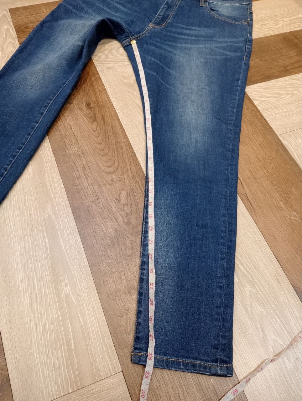Japanese Brand JAPANESE 1PIU1UGUALE3 RELAX BLUE STRETCH PANTS Size US 35 - 13 Thumbnail