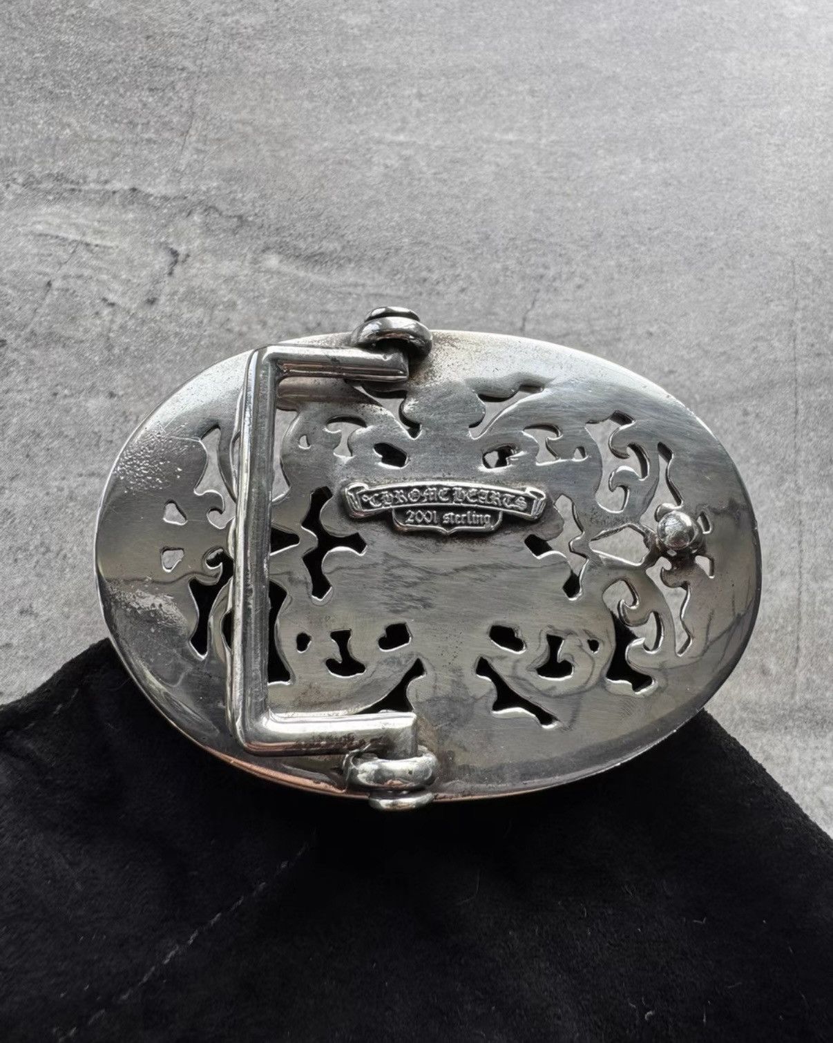 Chrome Hearts Chrome Hearts Hexagram Oval Belt Buckle Size ONE SIZE - 2 Thumbnail