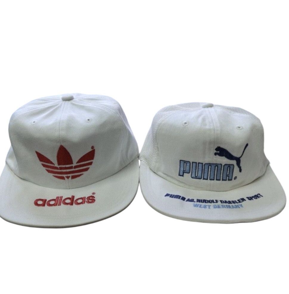 Adidas × Puma × Vintage Bulk Combo 2pcs Vintage Adidas And Puma Emboirdery Cap Size ONE SIZE - 1 Thumbnail