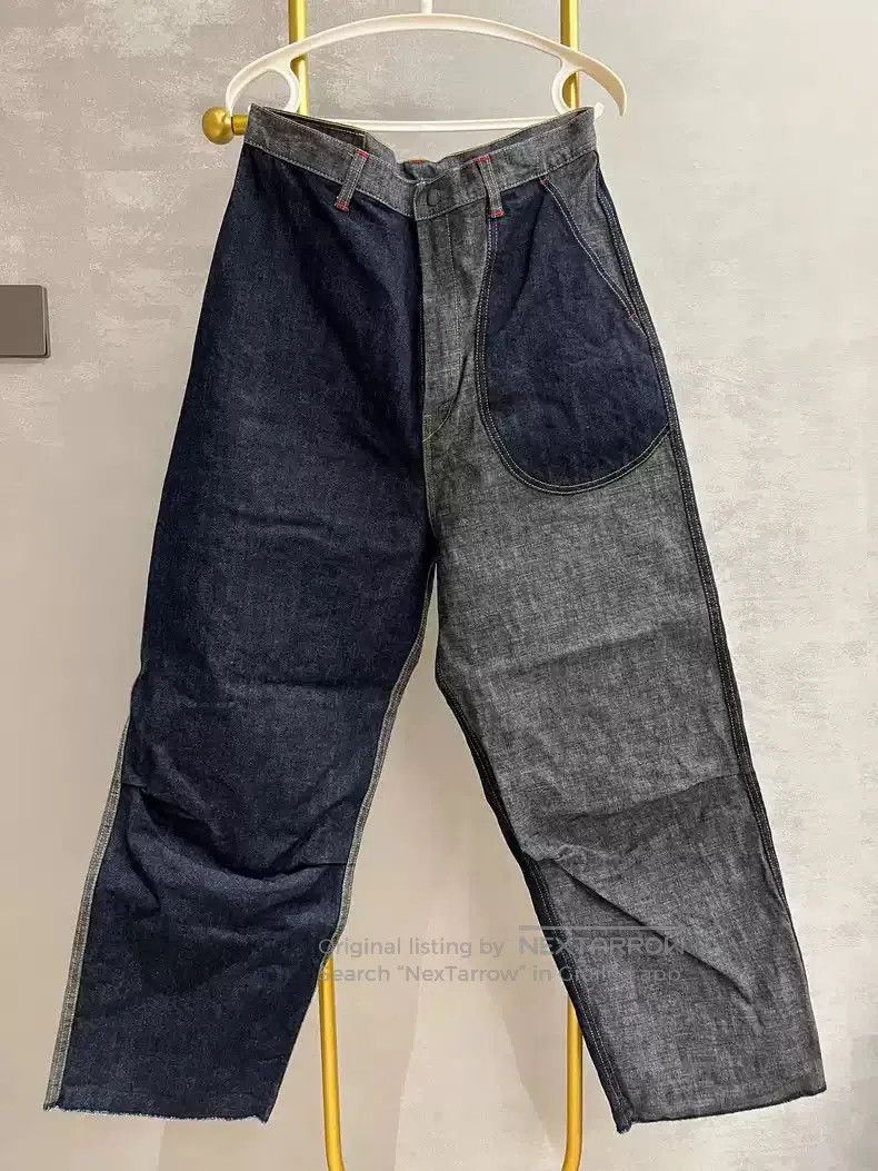 Kapital kapital Spliced irregular jeans. Size US 34 / EU 50 - 1 Thumbnail
