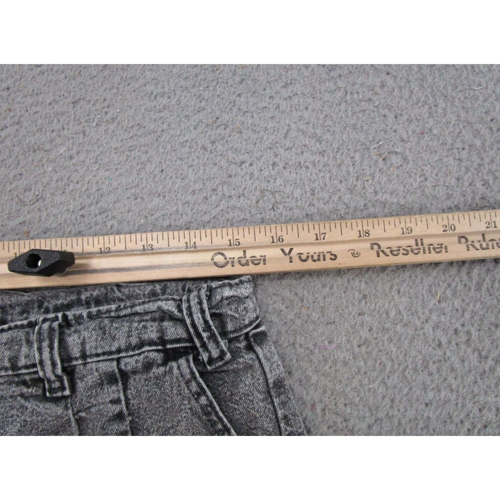 Levi's VINTAGE Levi's SILVERTAB Jeans Baggy Taper High Waist Pleated 30x33 Denim Black 80s Men Jeans 5-Pocket Mens Size US 30 / EU 46 - 5 Thumbnail