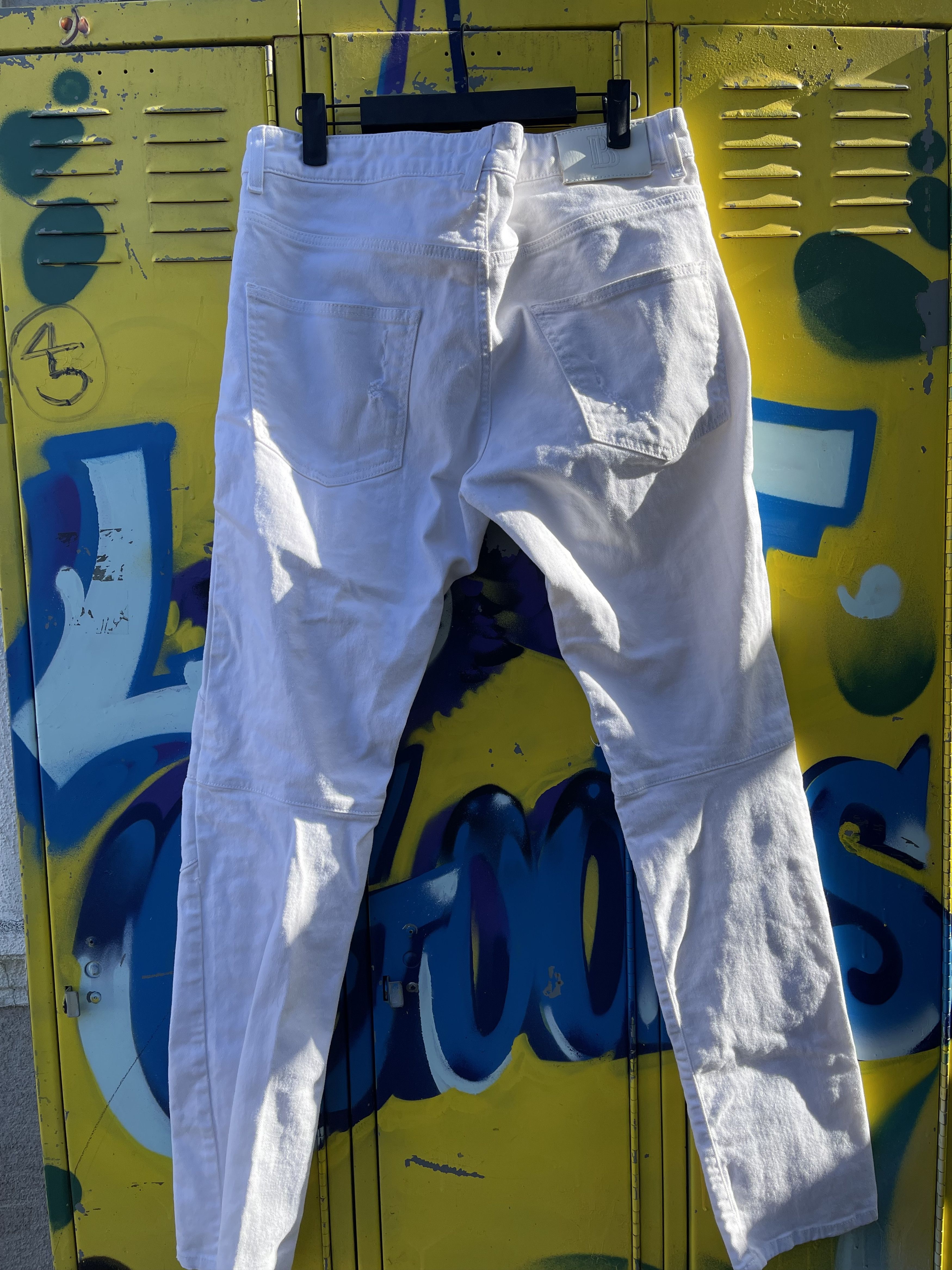 Balmain × Pierre Balmain Pierre Balmain Biker Pants Size US 34 / EU 50 - 8 Thumbnail