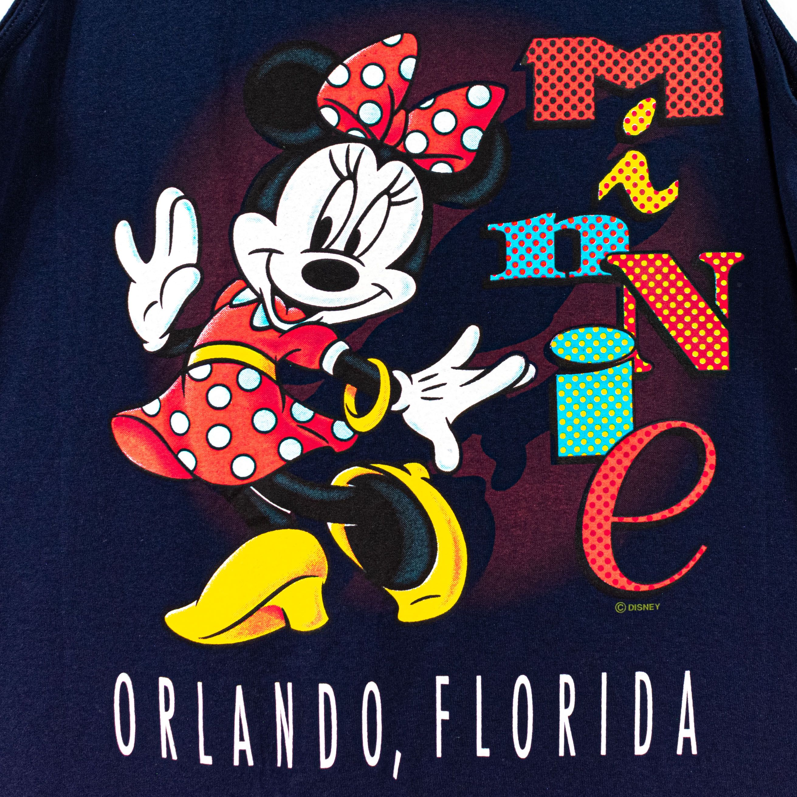 Disney × Mickey Mouse × Vintage Vintage 90s Mickey Unlimited Minnie Mouse Orlando Tank Top Size US M / EU 48-50 / 2 - 8 Thumbnail
