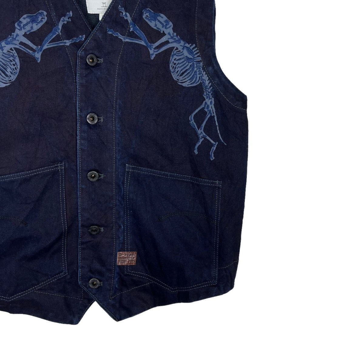 G-Star 🔥 G STAR RAW INDIGO TANK TOP VEST Size US M / EU 48-50 / 2 - 5 Thumbnail