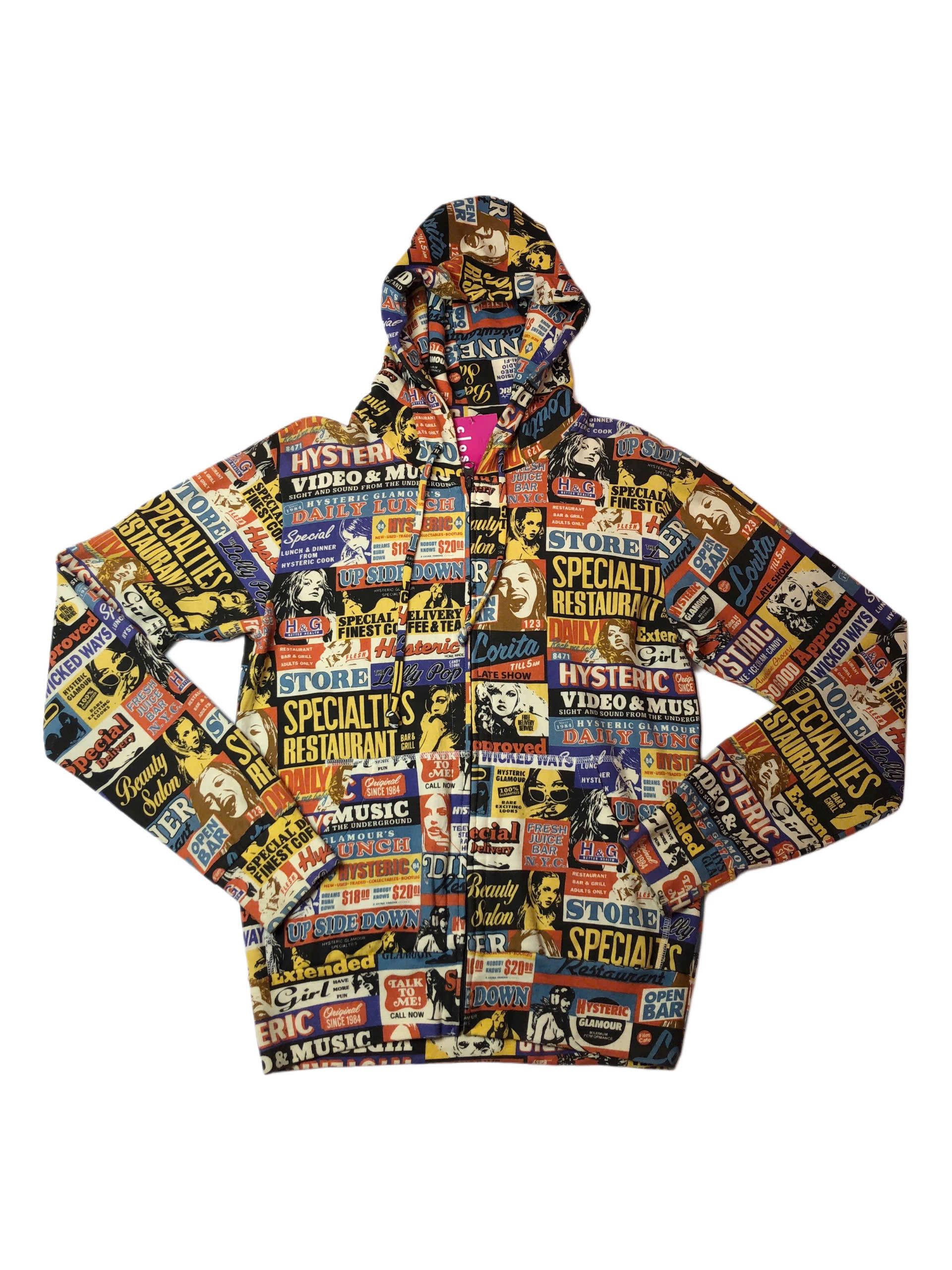 Destory all monster×Hysterics zip hoodie SOLD ) Hysteric Glamour x Destroy all monsters zip up