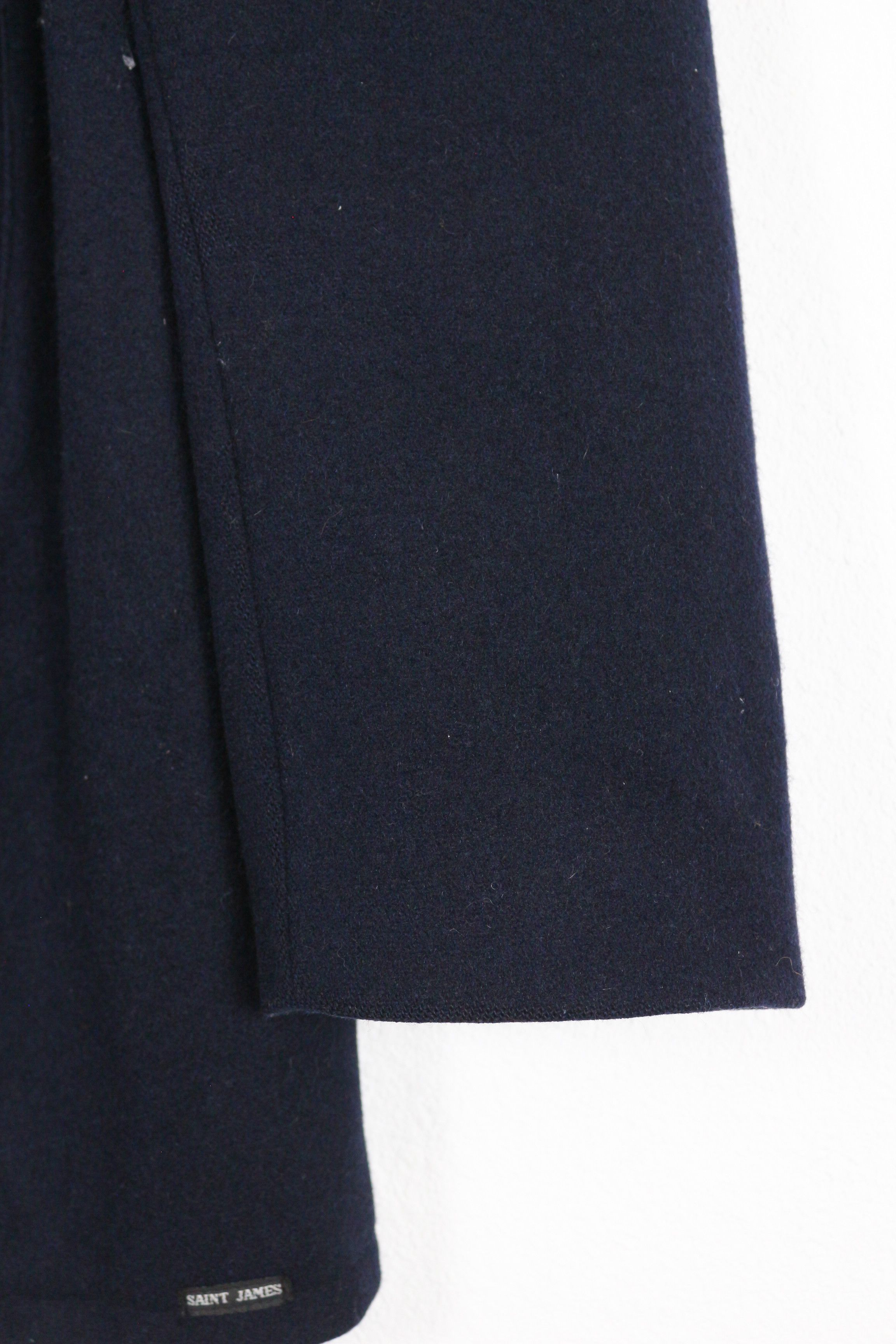 Saint James Saint James Navy Marine Sailor Pea Coat 90s Vintage Size US S / EU 44-46 / 1 - 5 Thumbnail
